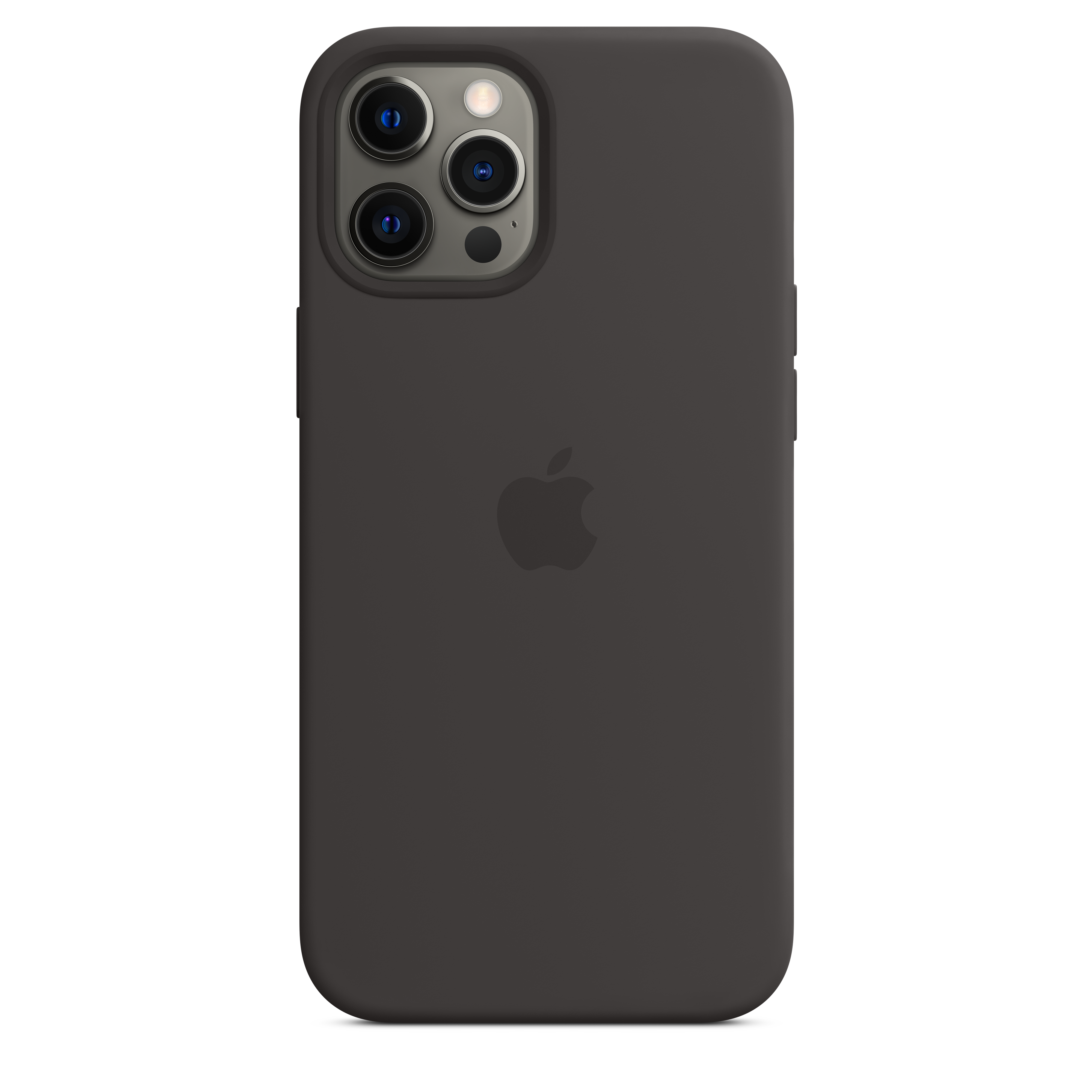 iPhone 12 Pro Max Silicone Case - Black | Slim Fit Protective Cover for Apple iPhone 12 Pro Max | Perfect for Everyday Use, Work & Travel