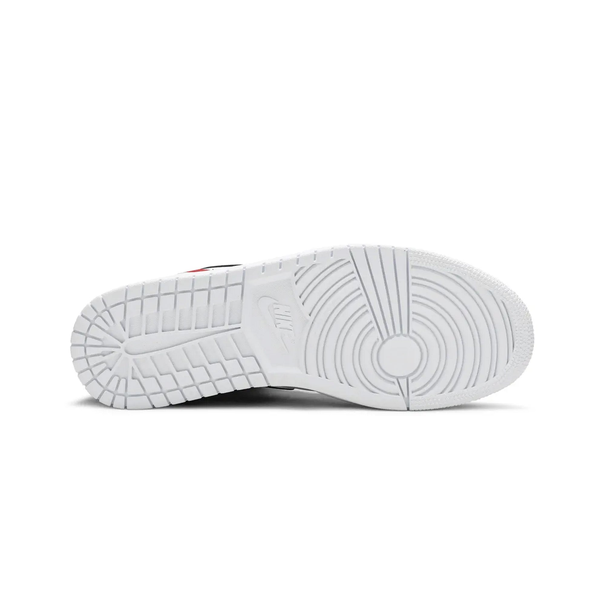 Air Jordan 1 Mid Sneakers - White Black Gym Red Basketball Shoes for Men (2019 Release) | Perfect for Streetwear, Casual Outfits & Basketball Games