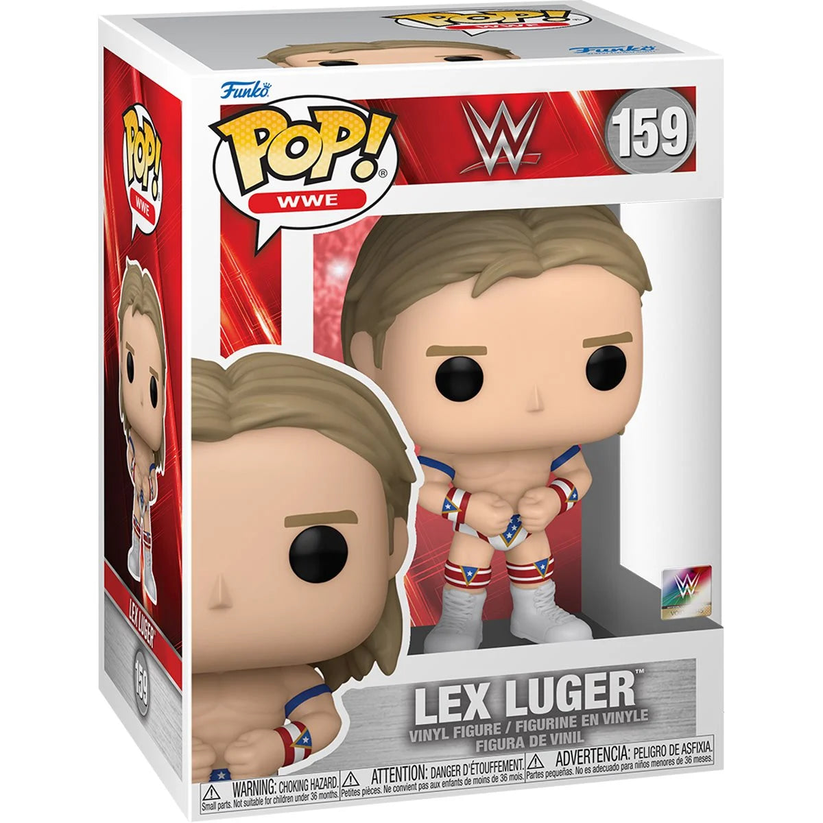 WWE Lex Luger Action Figure (1994 SummerSlam Edition) - Collectible Wrestling Toy for Fans & Display