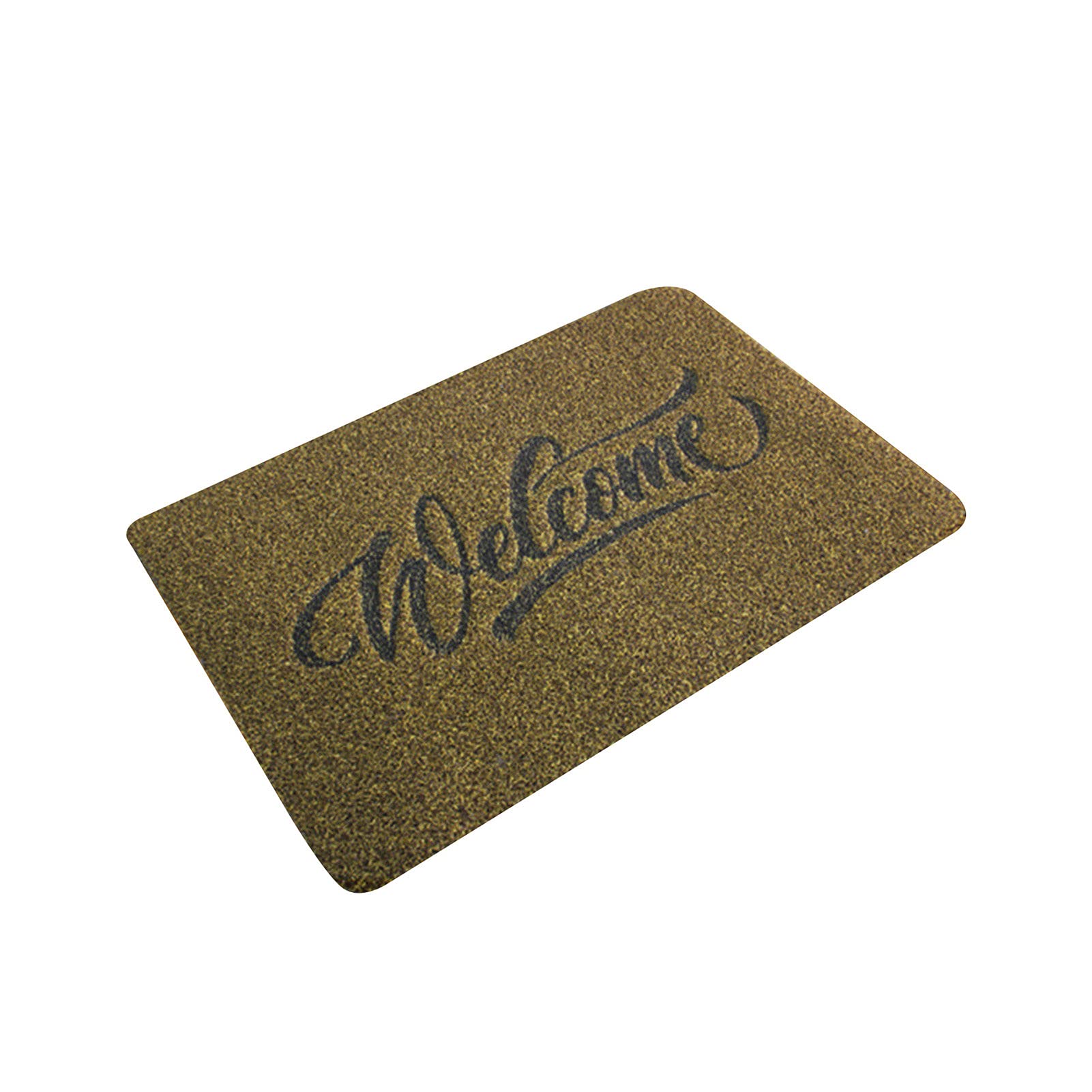 Premium Non-Slip Door Mat - Lightweight Stylish Entrance Mat with Anti-Scratch Design for Home, Bathroom & Mudroom - Perfect for Indoor/Outdoor Use, Durable Mud Removal Floor Mat (Size S)