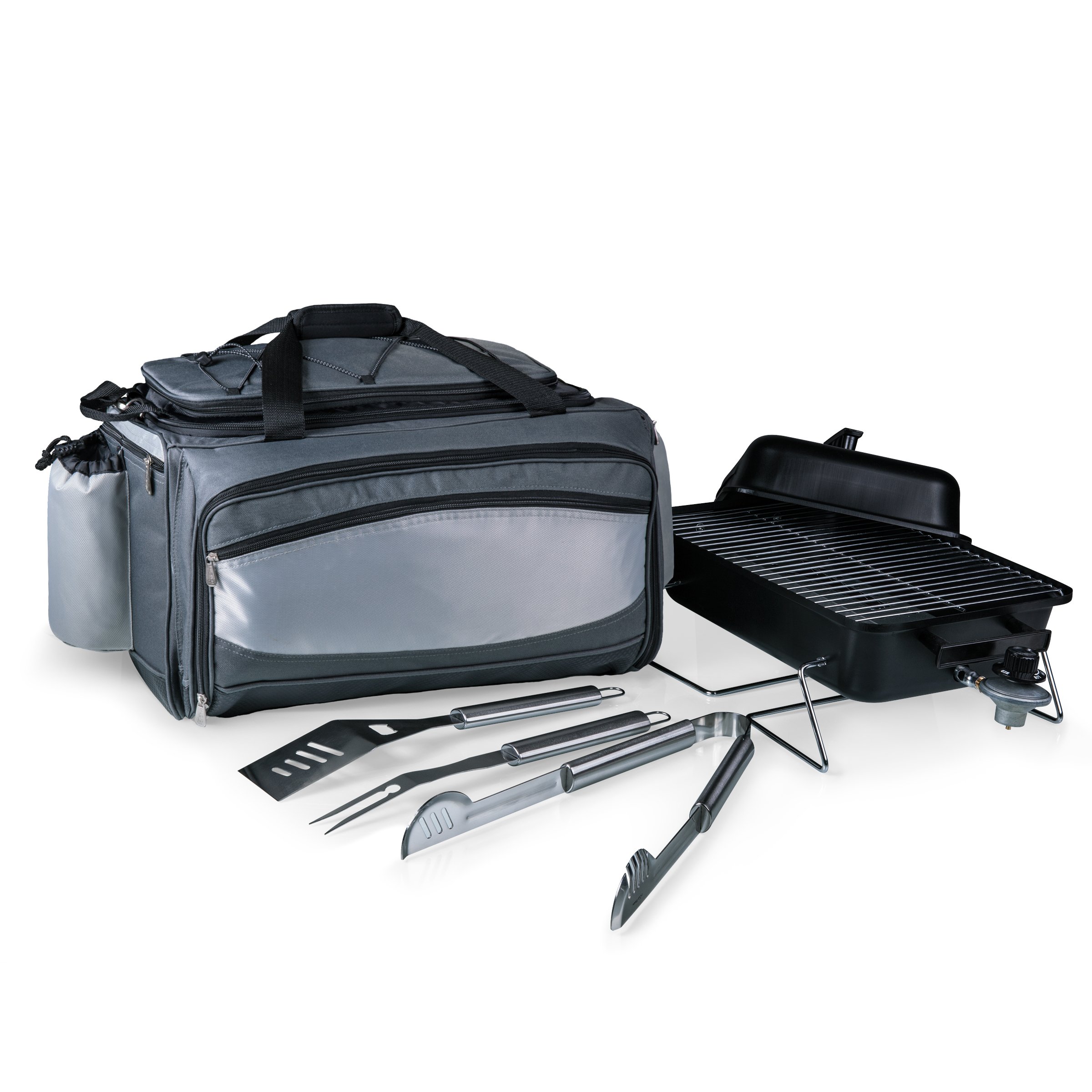 Vulcan All-in-One Portable Cooler and BBQ Grill Combo for Outdoor Tailgating, Camping, and Picnics