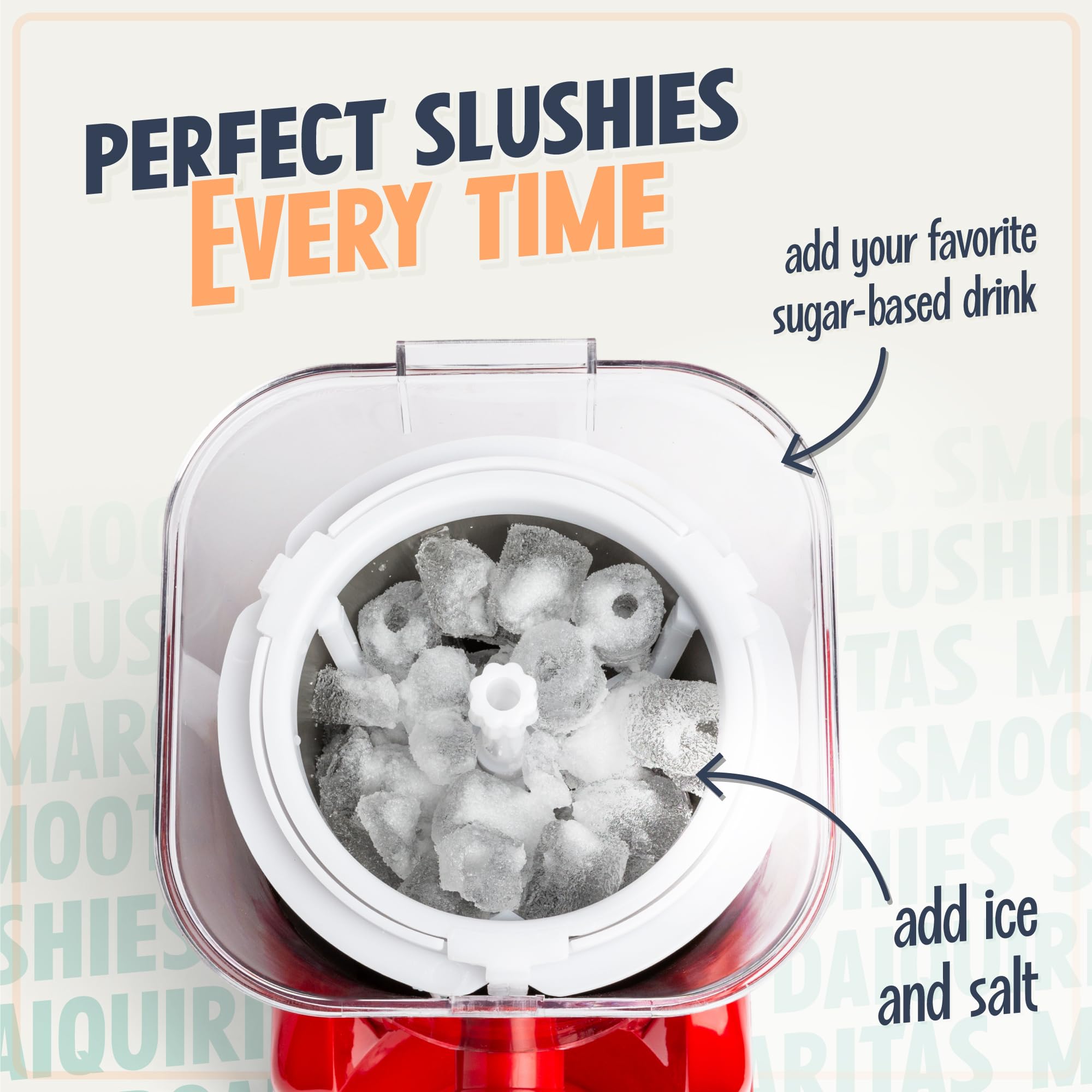 Nostalgia Coca-Cola Slushy Maker & Margarita Machine - 32oz Frozen Drink Maker with Stainless Steel Spout - Double Insulated & Easy Clean - Red - Perfect for Home Parties, BBQs & Summer Refreshments