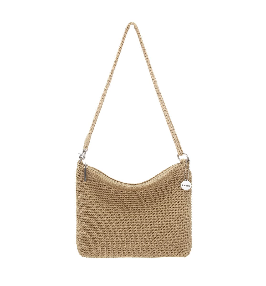 The Sak Lumi Hand-Crochet 3-in-1 Crossbody Bag - Stylish Convertible Purse for Women, Perfect for Travel, Shopping & Everyday Use