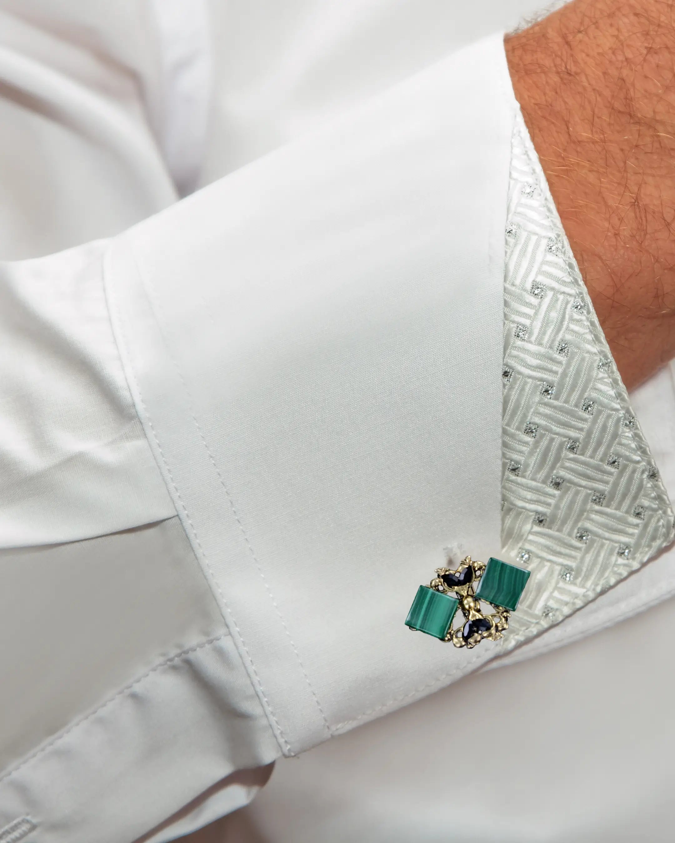 Theodore Luxury Cufflinks for Men - Elegant Dress Shirt Accessories for Weddings, Business & Formal Events