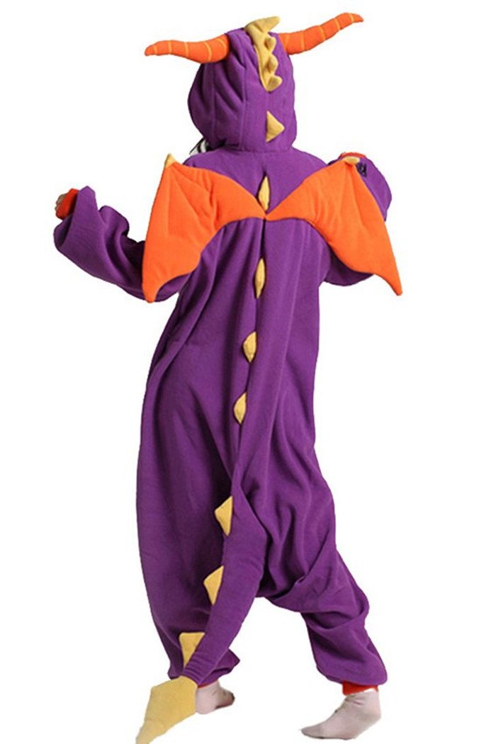 Wotogold Animal Dragon Pajamas - Unisex Adult Cosplay Costume for Halloween, Anime Conventions & Themed Parties | Soft & Comfortable Sleepwear for Fantasy Lovers