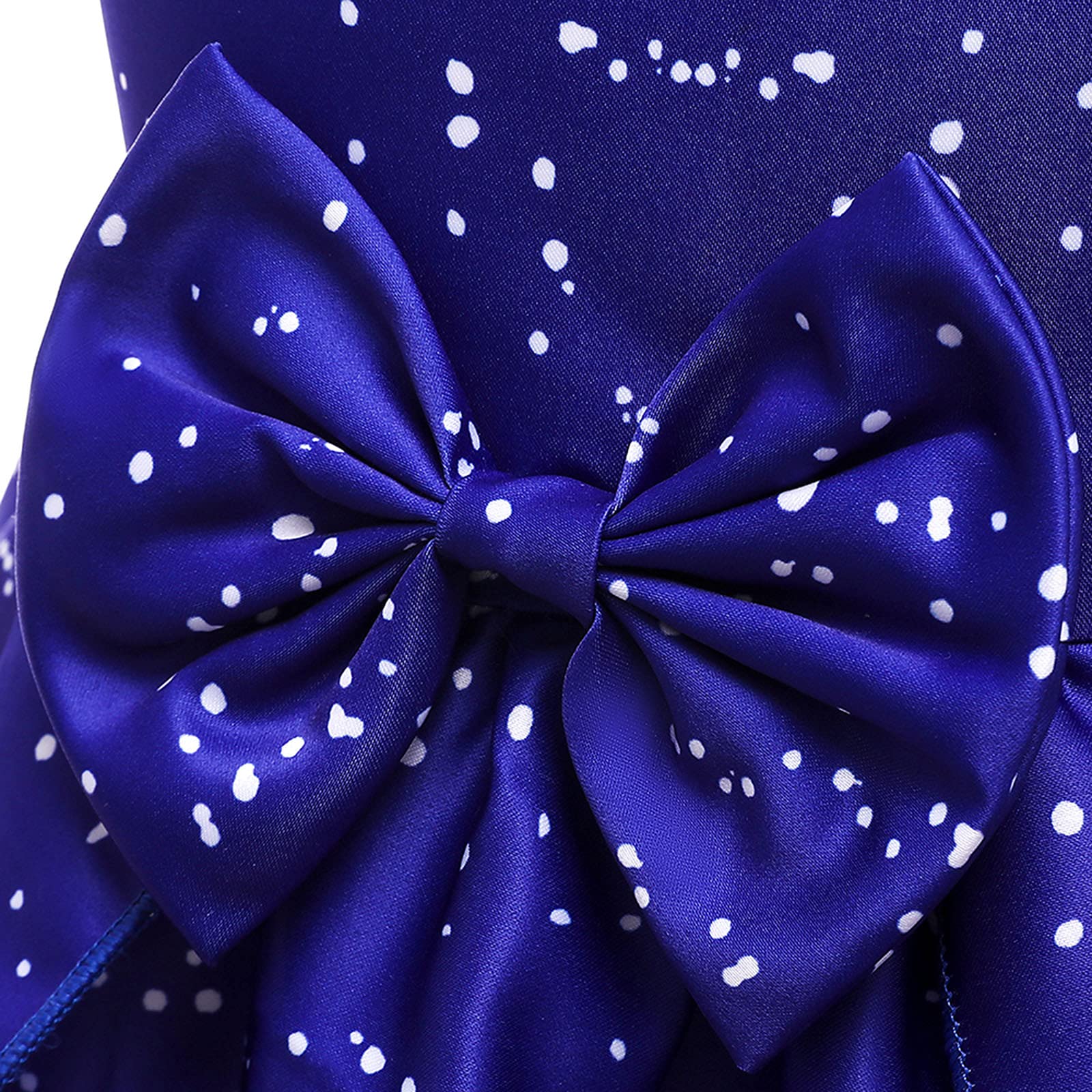 Casual Party Dresses for Girls - Kids Pageant Christmas Gown, Princess Dance Dress, Xmas Holiday Outfit (Blue, 3-4 Years) - Perfect for Holiday Parties, Pageants & Special Occasions