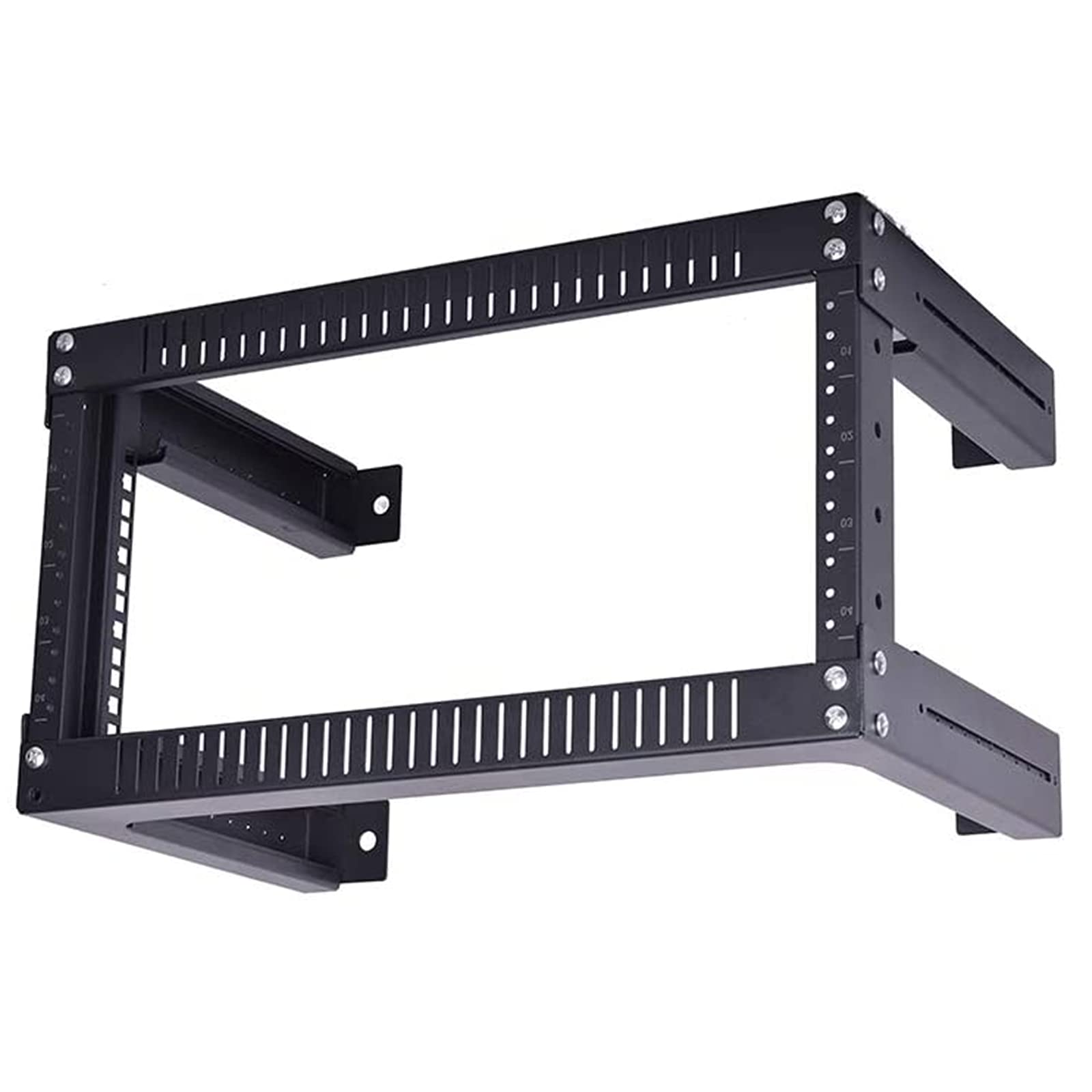 6U Wall Mount Server Rack - Adjustable Depth 19