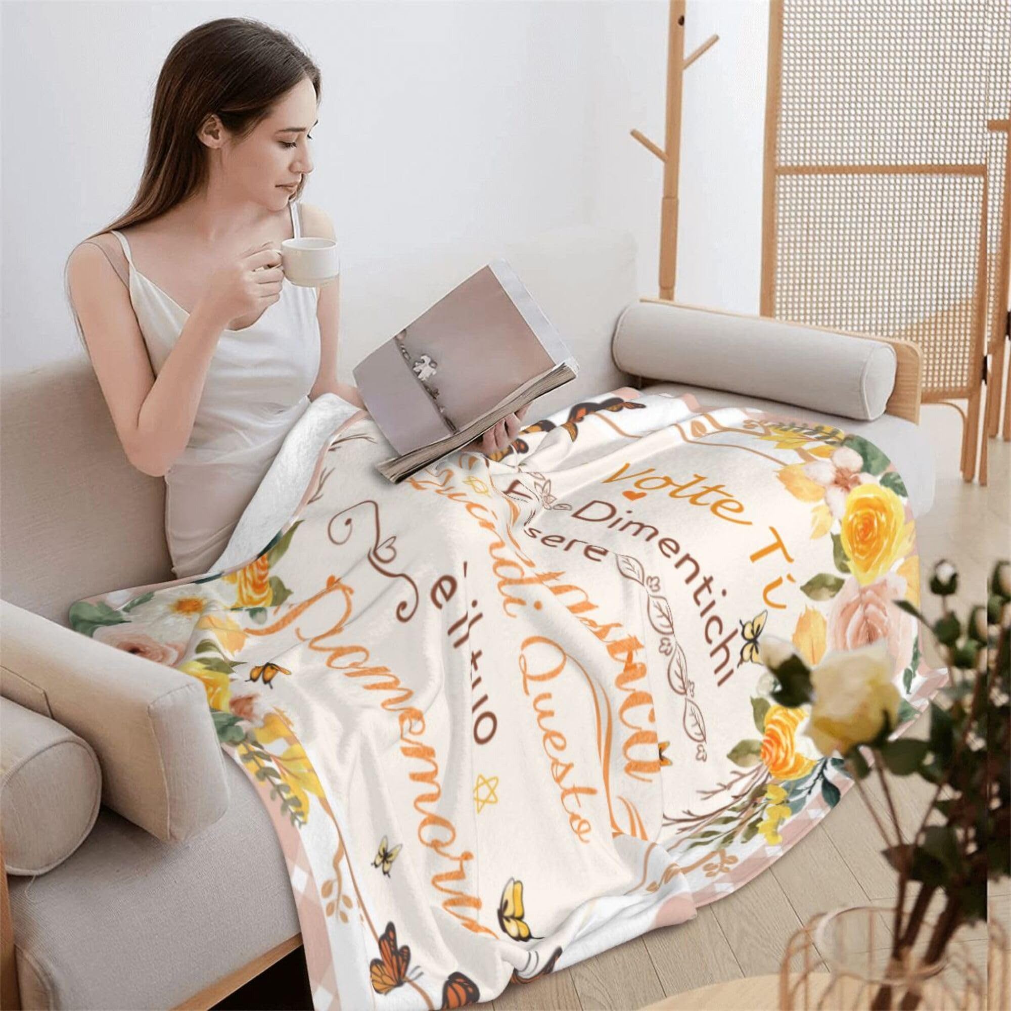 Cozy Chicnix Flannel Blanket for Women - Soft 51