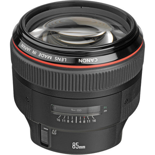 Canon EF 85mm f/1.2L II USM Lens - Professional Portrait Photography Lens with Ultra Fast Aperture for DSLR Cameras - Perfect for Weddings, Studio Portraits and Low Light Shooting