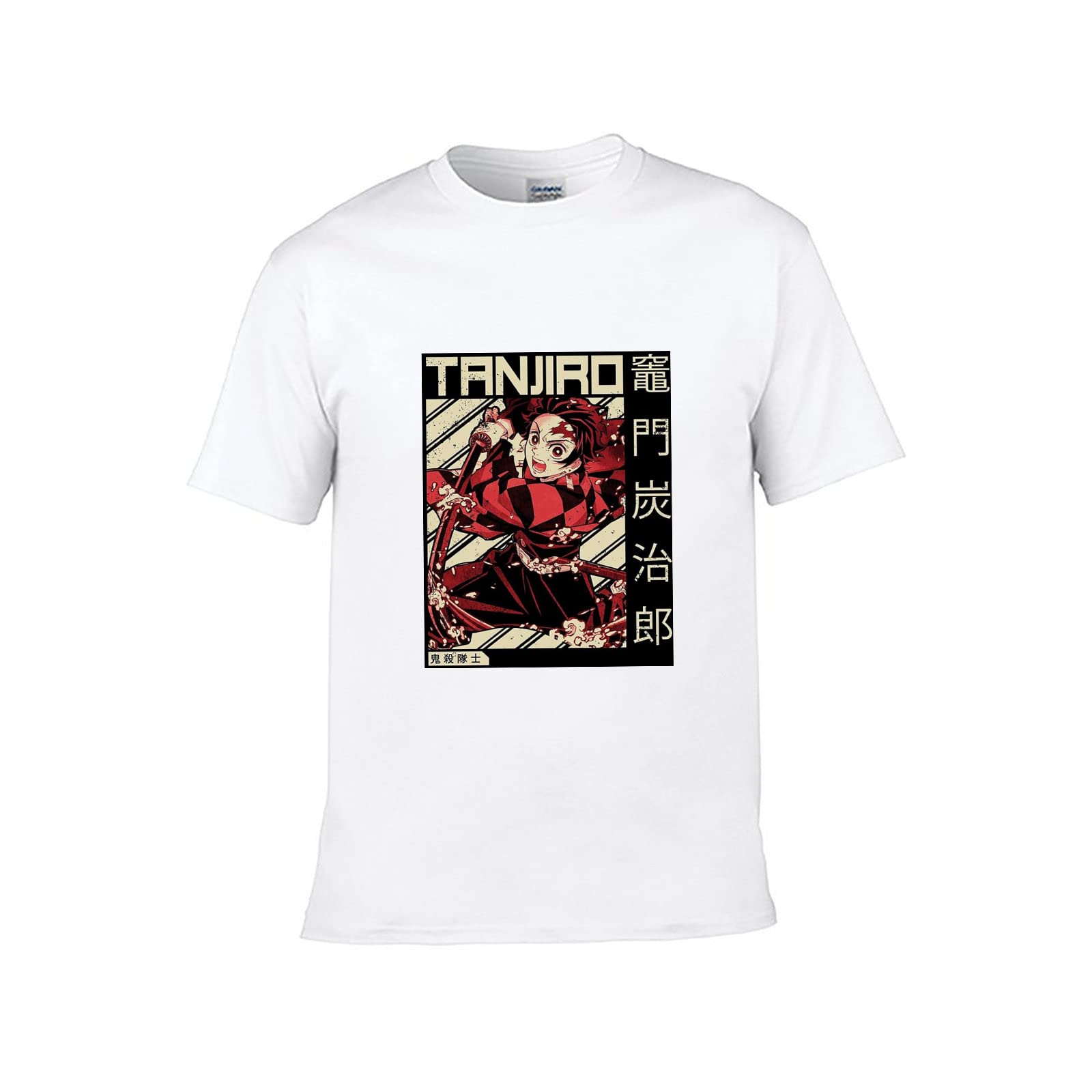 Demon Slayer Boys T-Shirt - Inosuke, Tanjiro & Nezuko Anime Graphic Tee for Kids (Sizes 5T-10T) - Perfect for Cosplay, Halloween & Anime Fans