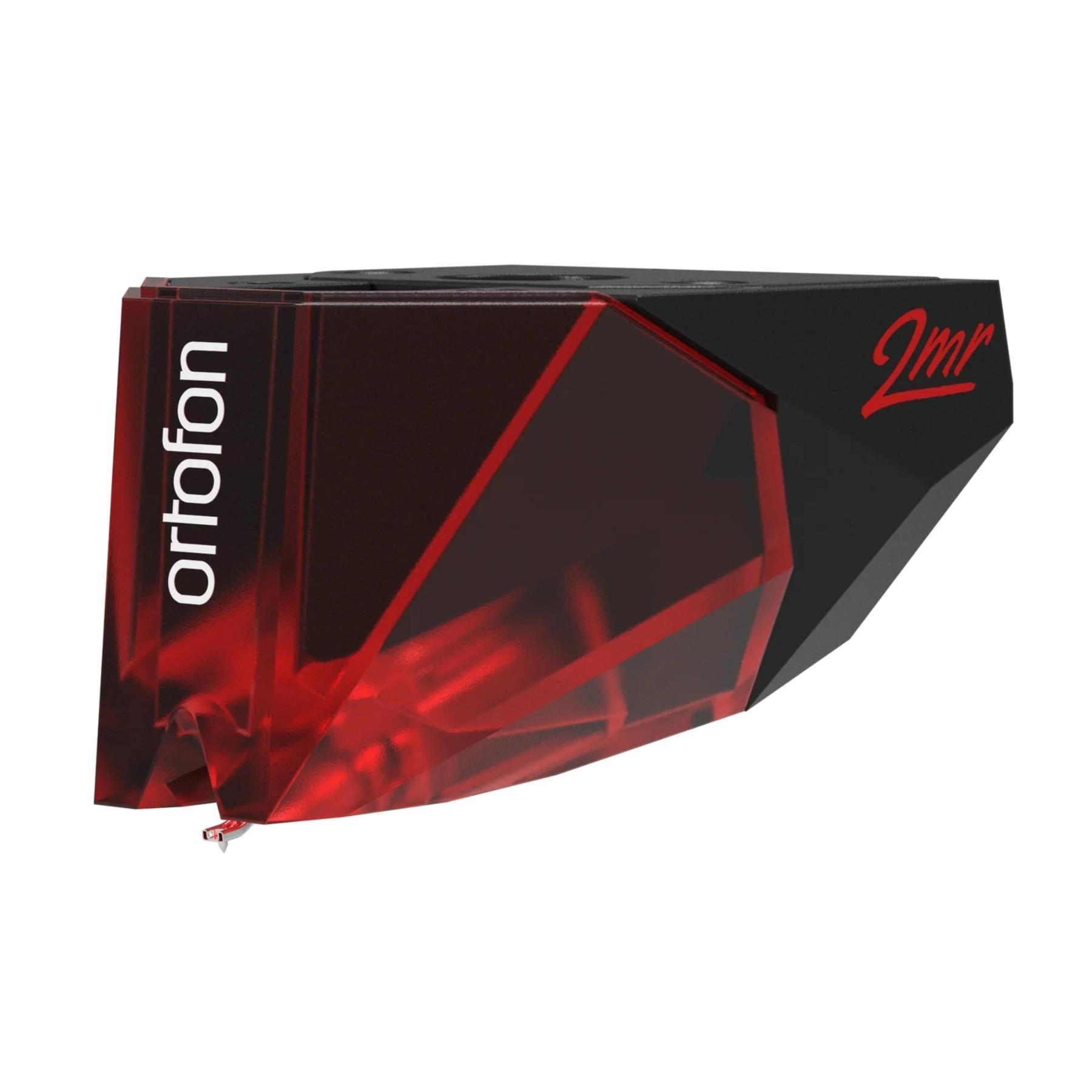 Ortofon 2MR Red Moving Magnet Phono Cartridge - High Performance Stylus for Low Profile Turntables - Perfect for Vinyl Record Playback & Hi-Fi Audio Systems