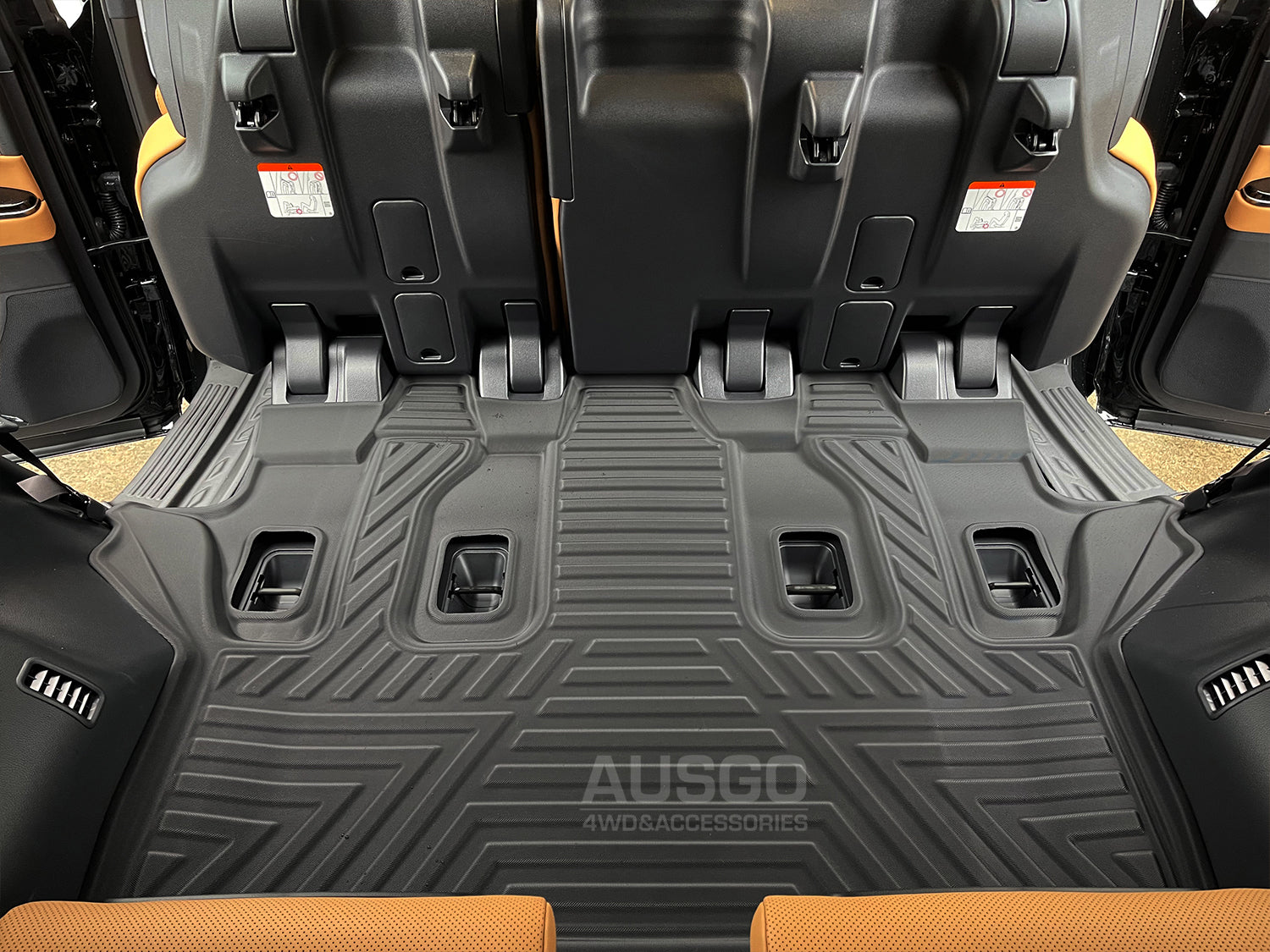 Premium 7D Injection Floor Mats for LEXUS LX500d & LX600 (2021-Present) - Custom Fit All-Weather Protection for SUVs, Perfect for Off-Roading & Family Adventures