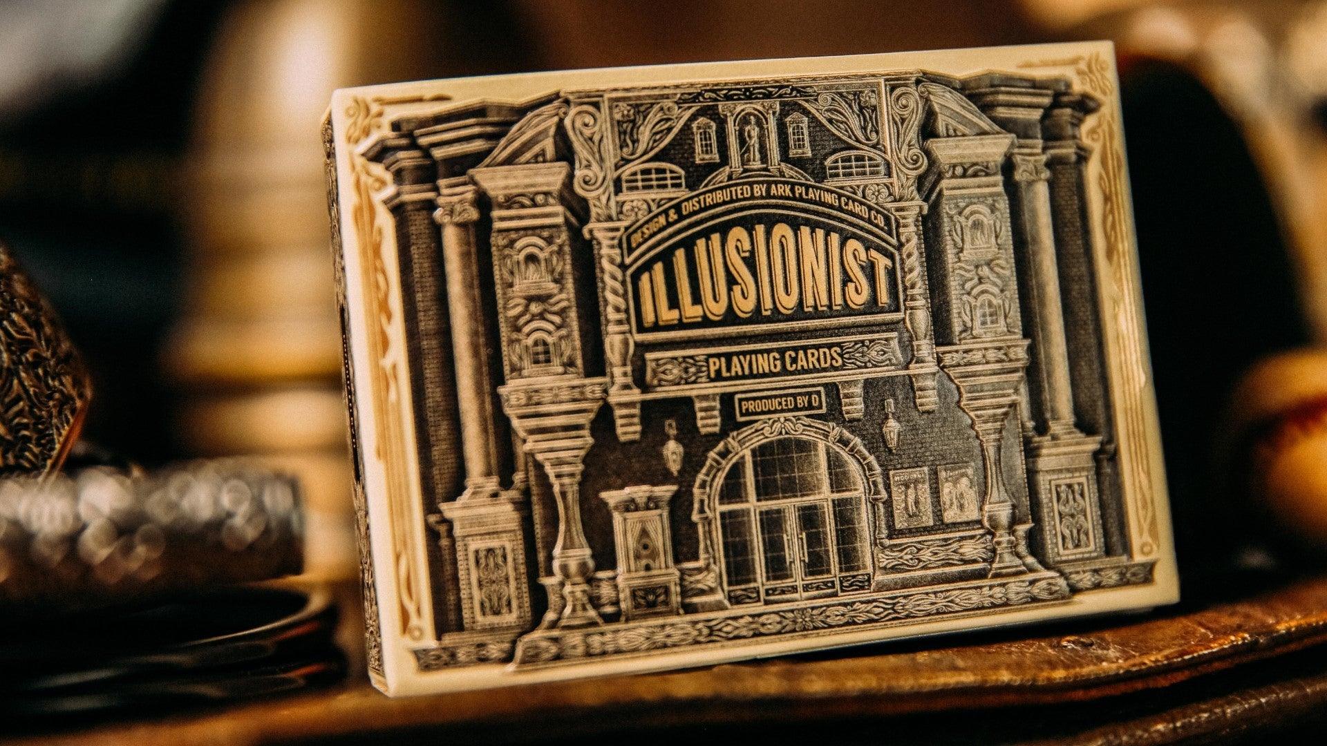 The Illusionist Classic Boxset Playing Cards – Premium Magic Trick Deck for Cardistry, Poker & Close-Up Magic – Perfect for Magicians, Beginners & Collectors