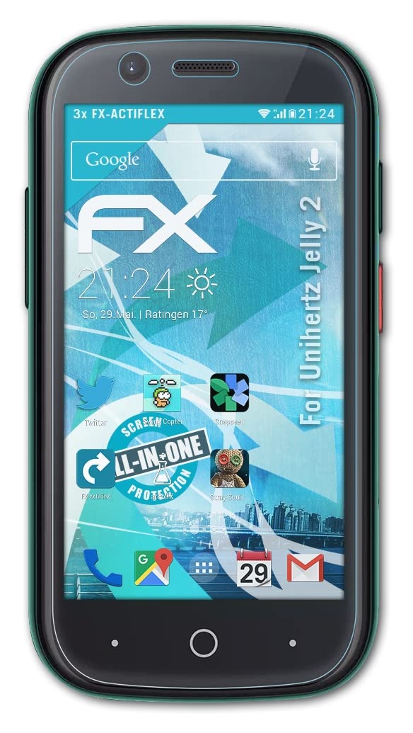 Ultra Clear Flexible Screen Protector for Unihertz Jelly 2 - 3 Pack HD Anti-Scratch Film | Perfect for Outdoor Adventures, Work & Daily Use