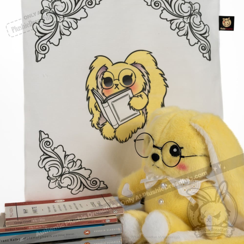 Plushie Dreadfuls Shy Rabbit Stuffed Animal - Soft Plush Toy for Kids, Anxiety Relief & Cuddling | Perfect for Bedtime, Gifts & Emotional Support