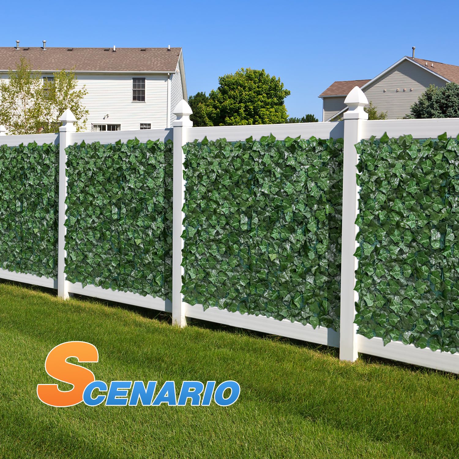 TANG Artificial Ivy Privacy Fence Screen - 58