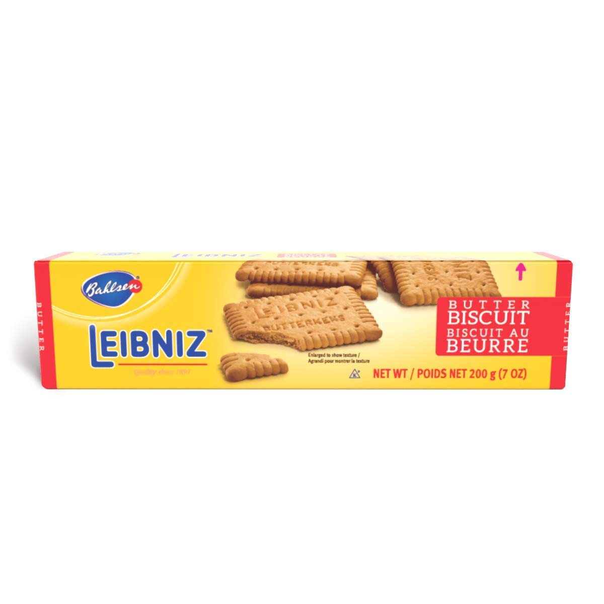 Bahlsen Leibniz Butter Biscuit Cookies - 8 Pack | Authentic German Butter Biscuits | Perfect for Tea Time, Gifts & Snacking