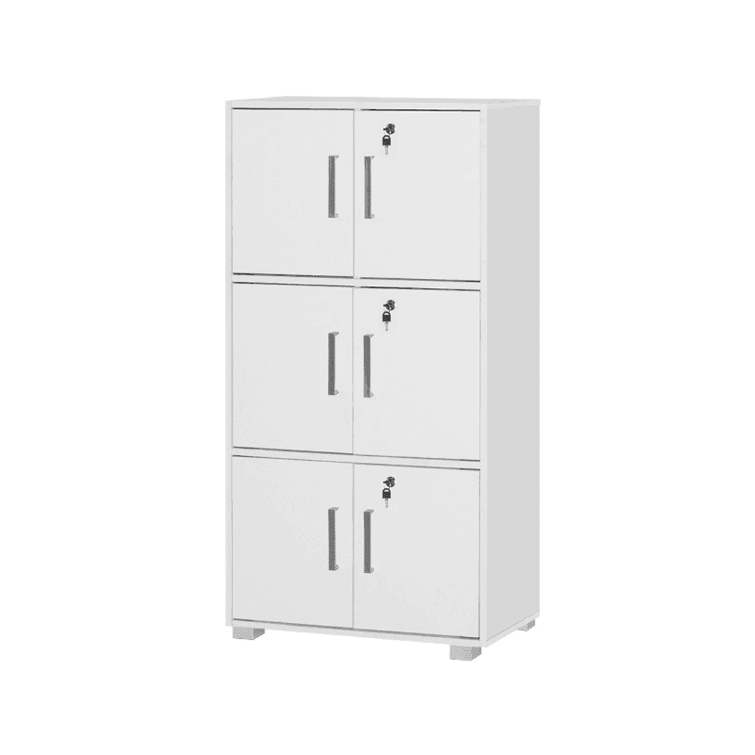 Koen II 3-Tier Storage Cabinet - Organizer for Home, Office, Closet & Bathroom - Space Saving Shelf Unit for Books, Toys, Clothes & More