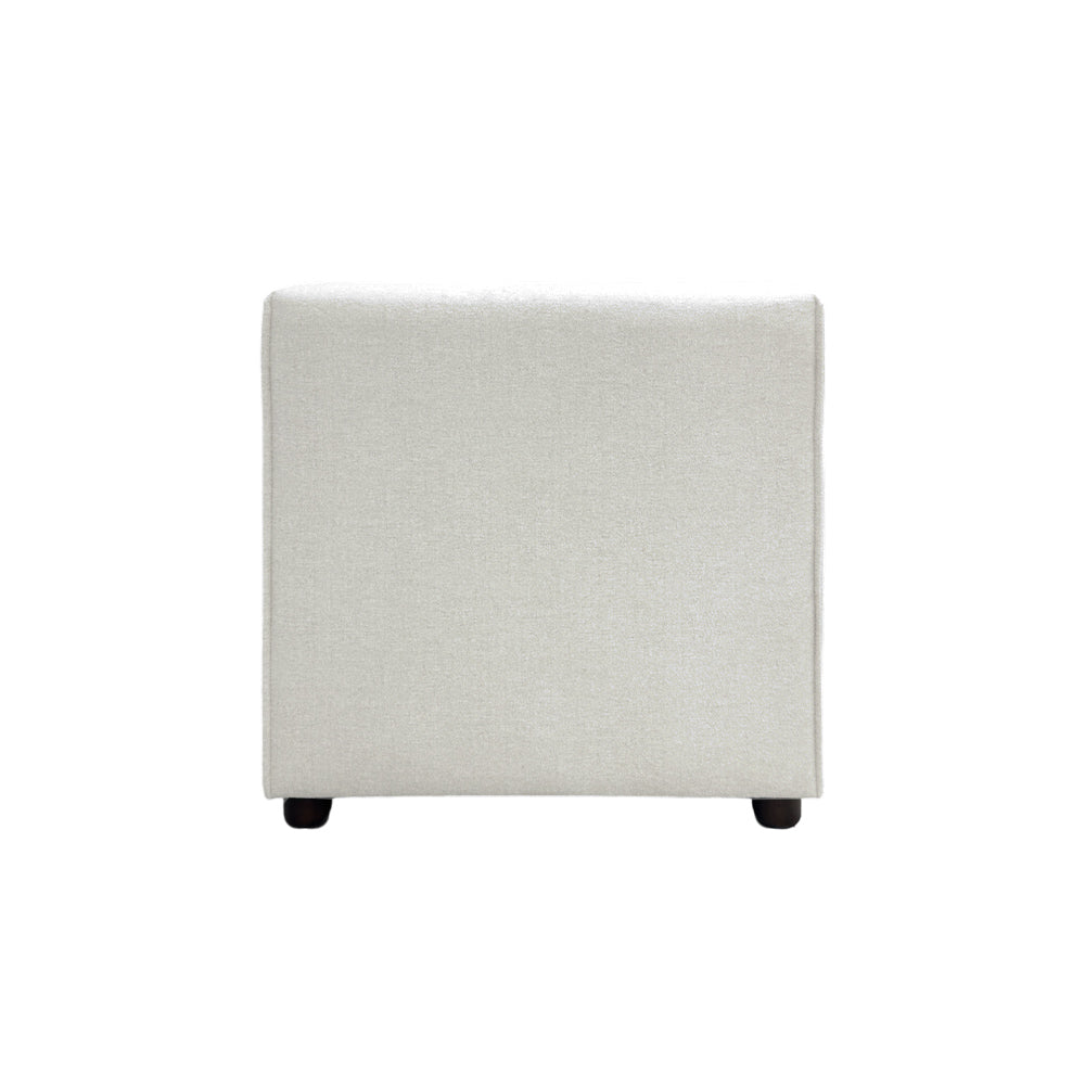 Bruno Armless Modular Chair - Modern Stackable Accent Chair for Living Room, Office, or Dining Room - Lightweight & Space-Saving Design for Small Spaces
