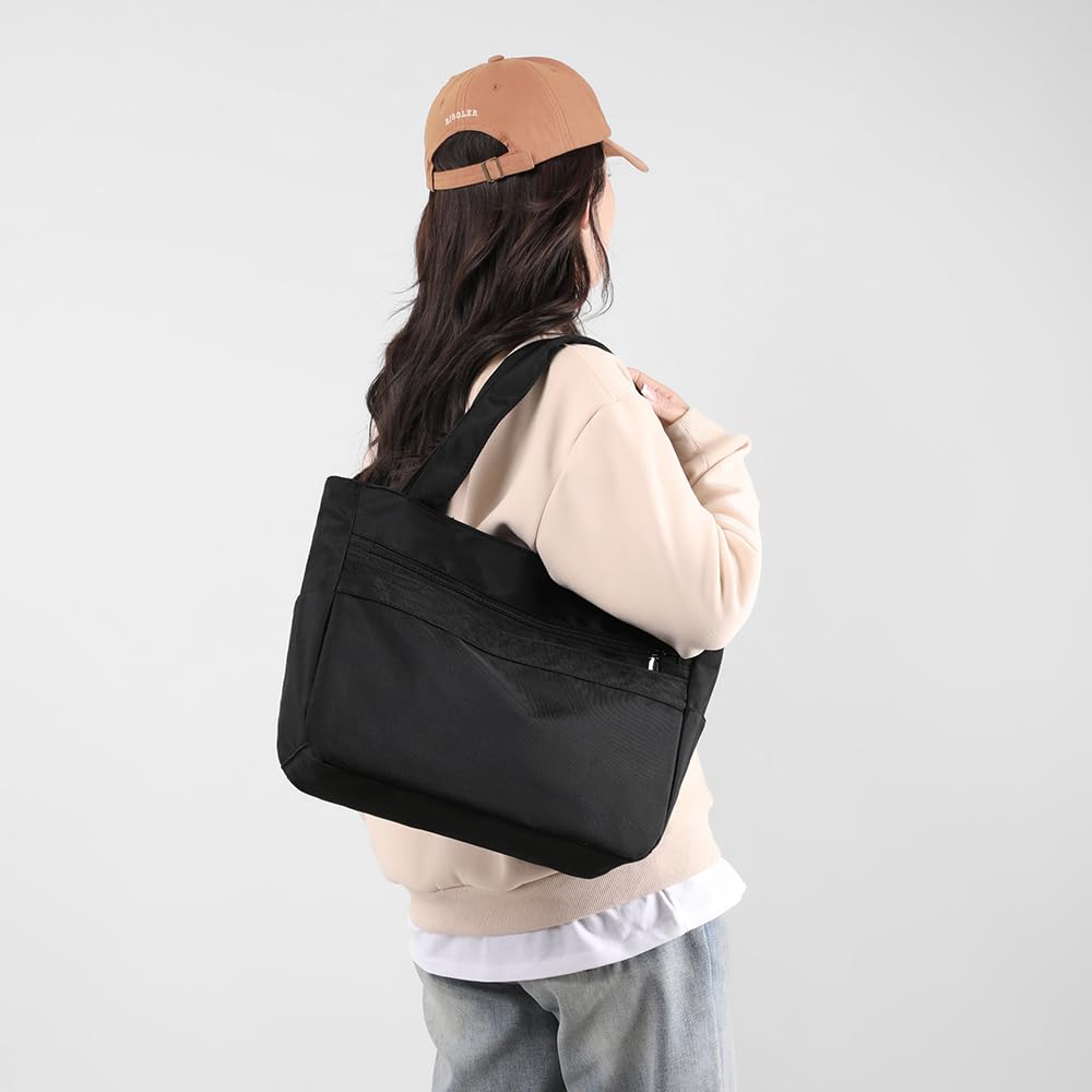 Stylish Women's Tote Bags with Multiple Pockets - Fashionable Shoulder Satchel Handbag for Work, Shopping & Daily Use | Durable & Spacious Casual Purse for Office, Travel & Everyday Essentials