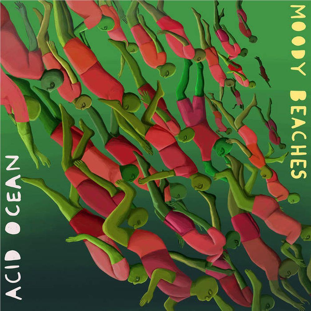Moody Beaches Acid Ocean CD - Alternative Rock Music Album | Perfect for Road Trips, Beach Parties & Relaxing at Home