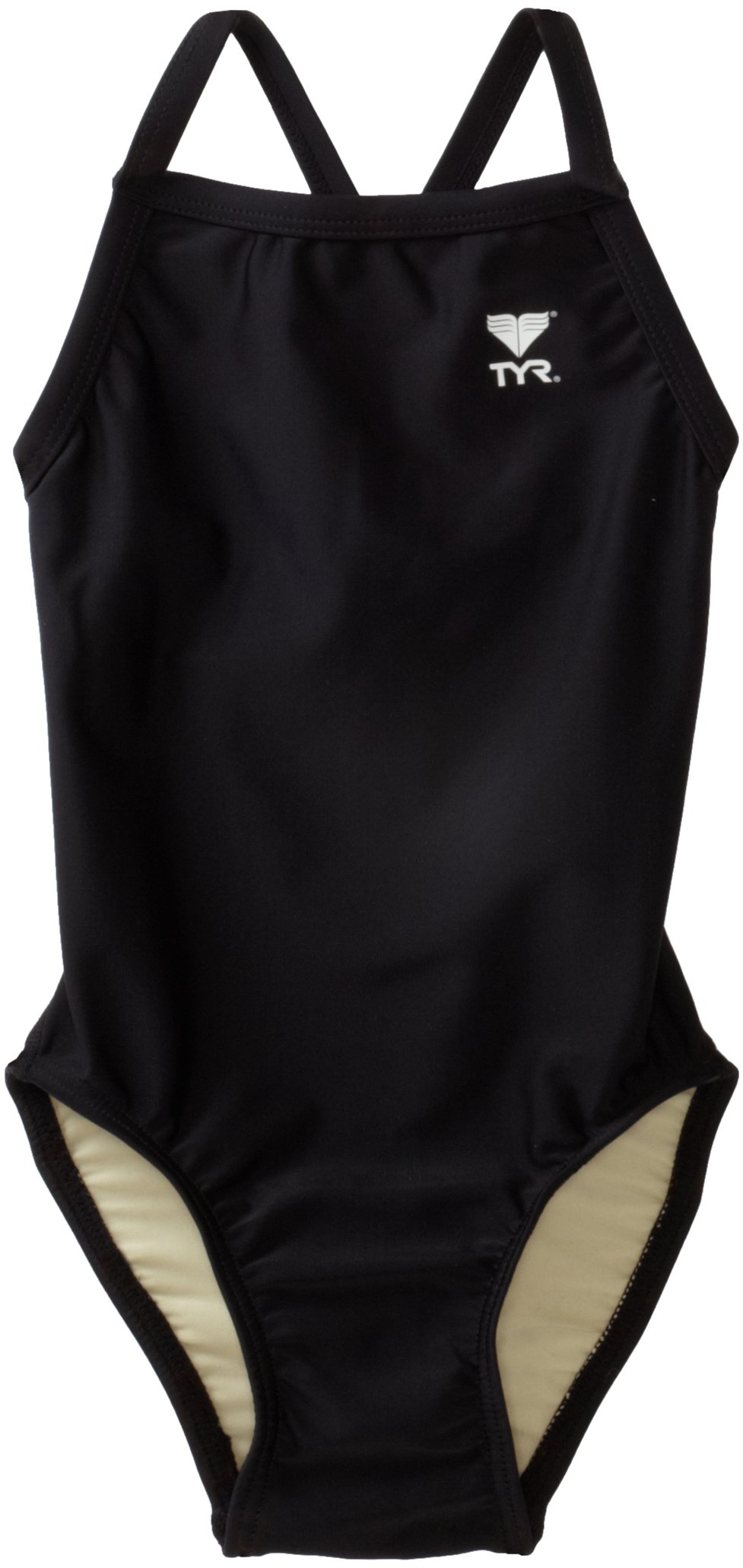 TYR Women's Diamondback One-Piece Swimsuit - Solid Color Competitive Swimwear for Training & Lap Swimming