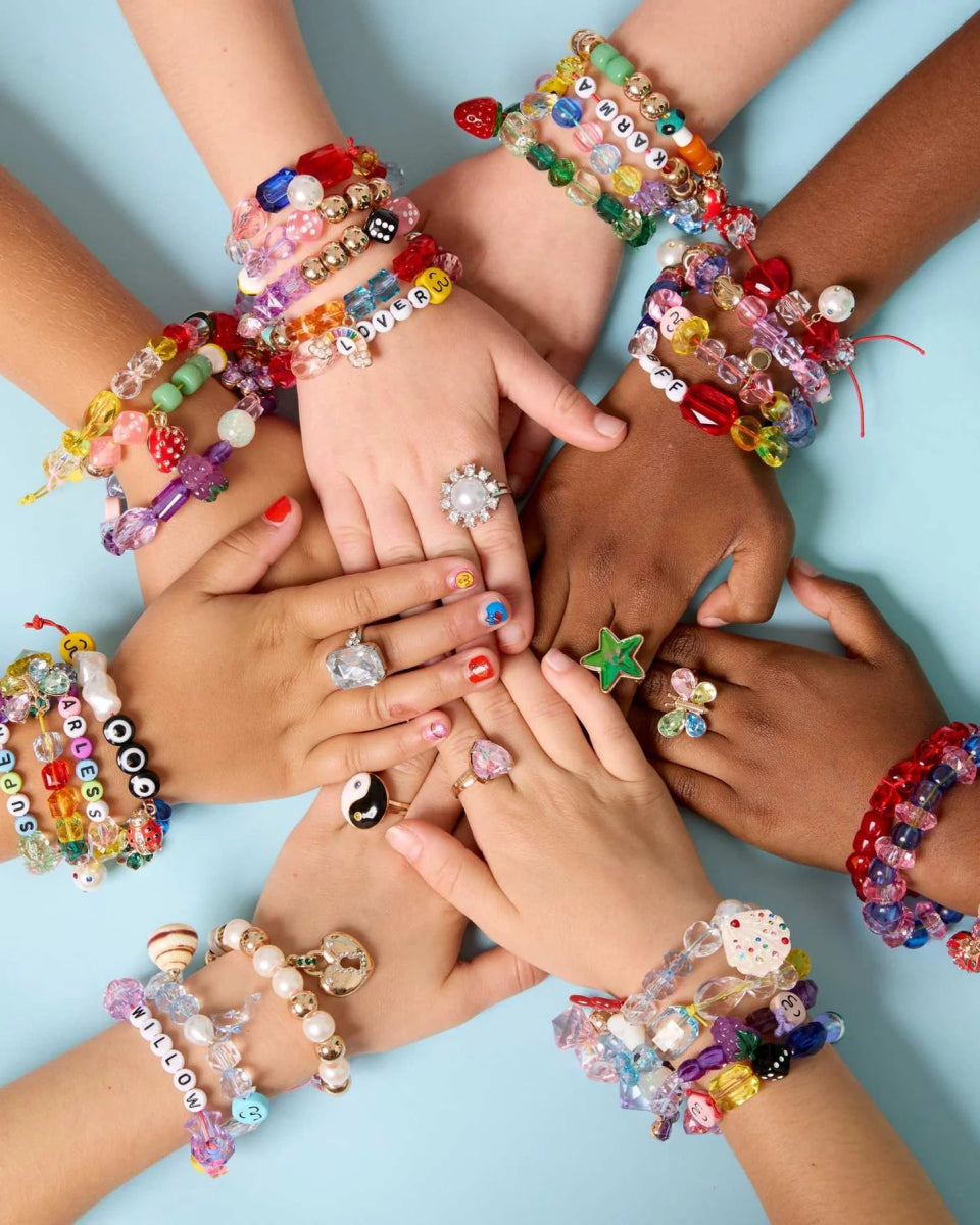 MAKE IT SUPER DIY Bead Kit for Jewelry Making - Creative Craft Beads Set for Kids & Adults - Perfect for Bracelets, Necklaces & DIY Art Projects