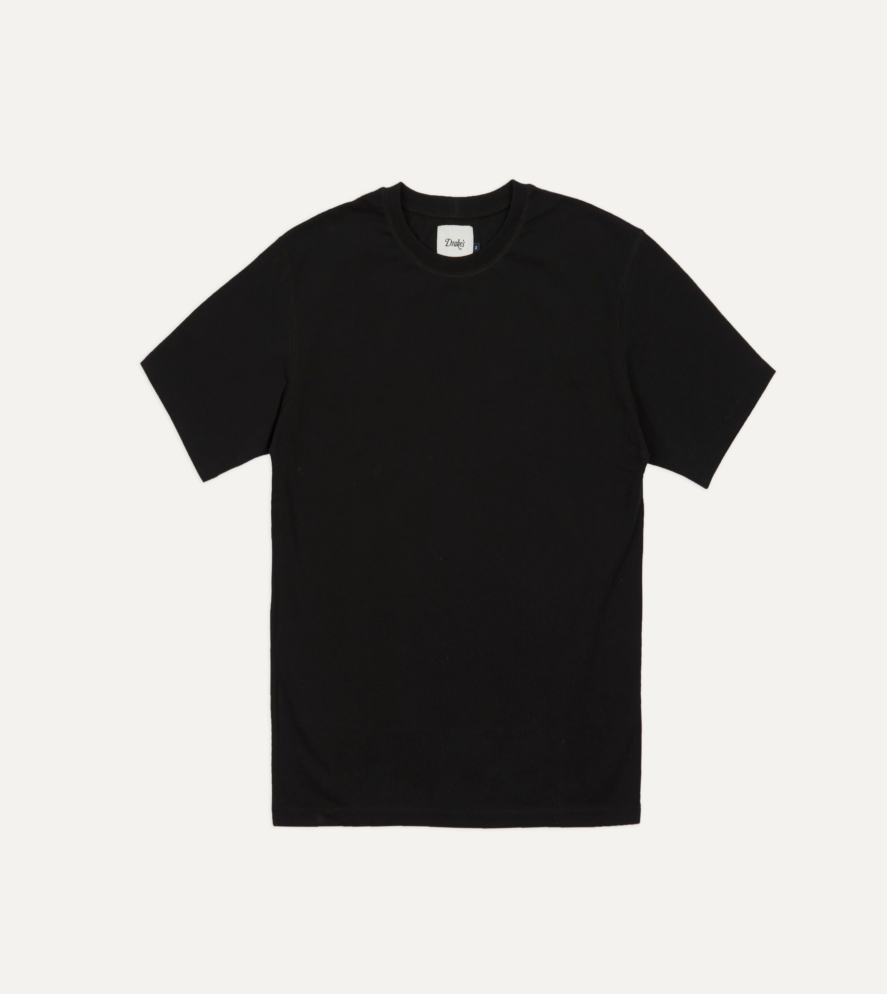 Men's Black Cotton Crew Neck Hiking T-Shirt - Breathable & Comfortable Outdoor Activewear for Camping, Trekking & Adventure Travel