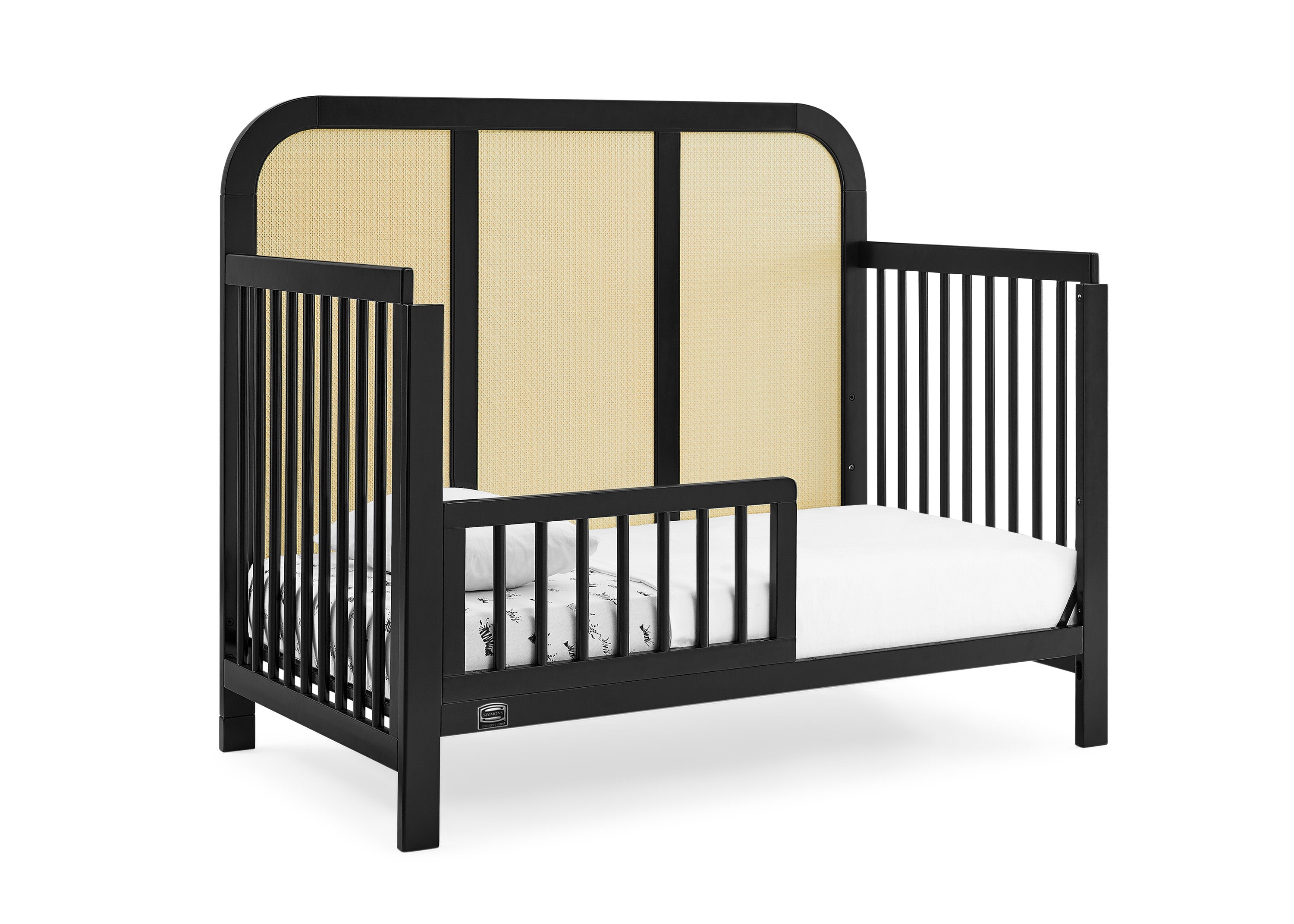 Theo 6-in-1 Convertible Baby Crib - Toddler Bed, Daybed & Full Size Bed | Nursery Furniture for Boys & Girls | Perfect for Newborns to Teens