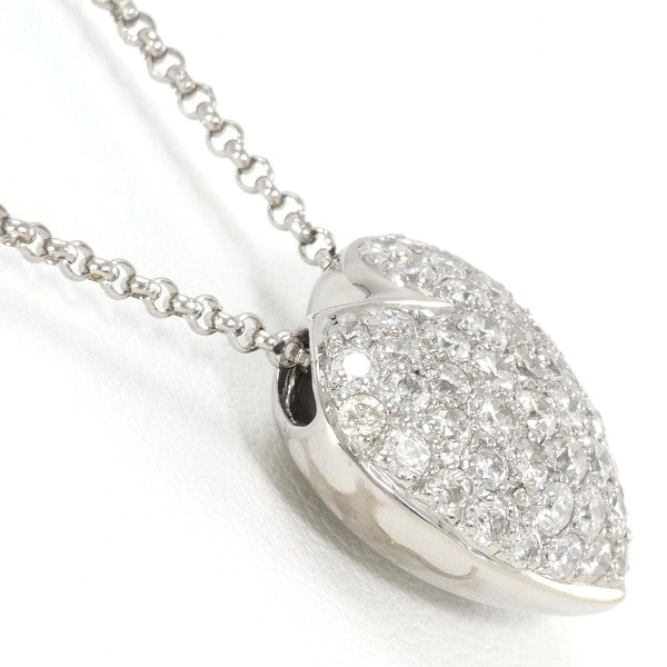 18K White Gold Diamond Necklace for Women - Elegant & Timeless Jewelry Gift for Anniversary, Wedding, Valentine's Day
