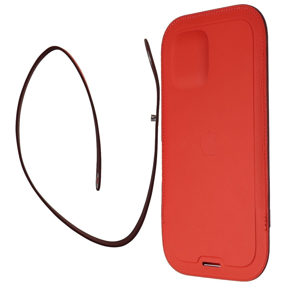 Apple iPhone 12 & 12 Pro Leather Sleeve with MagSafe - Premium Protective Case (Product) RED - Perfect for Daily Use, Travel & Business