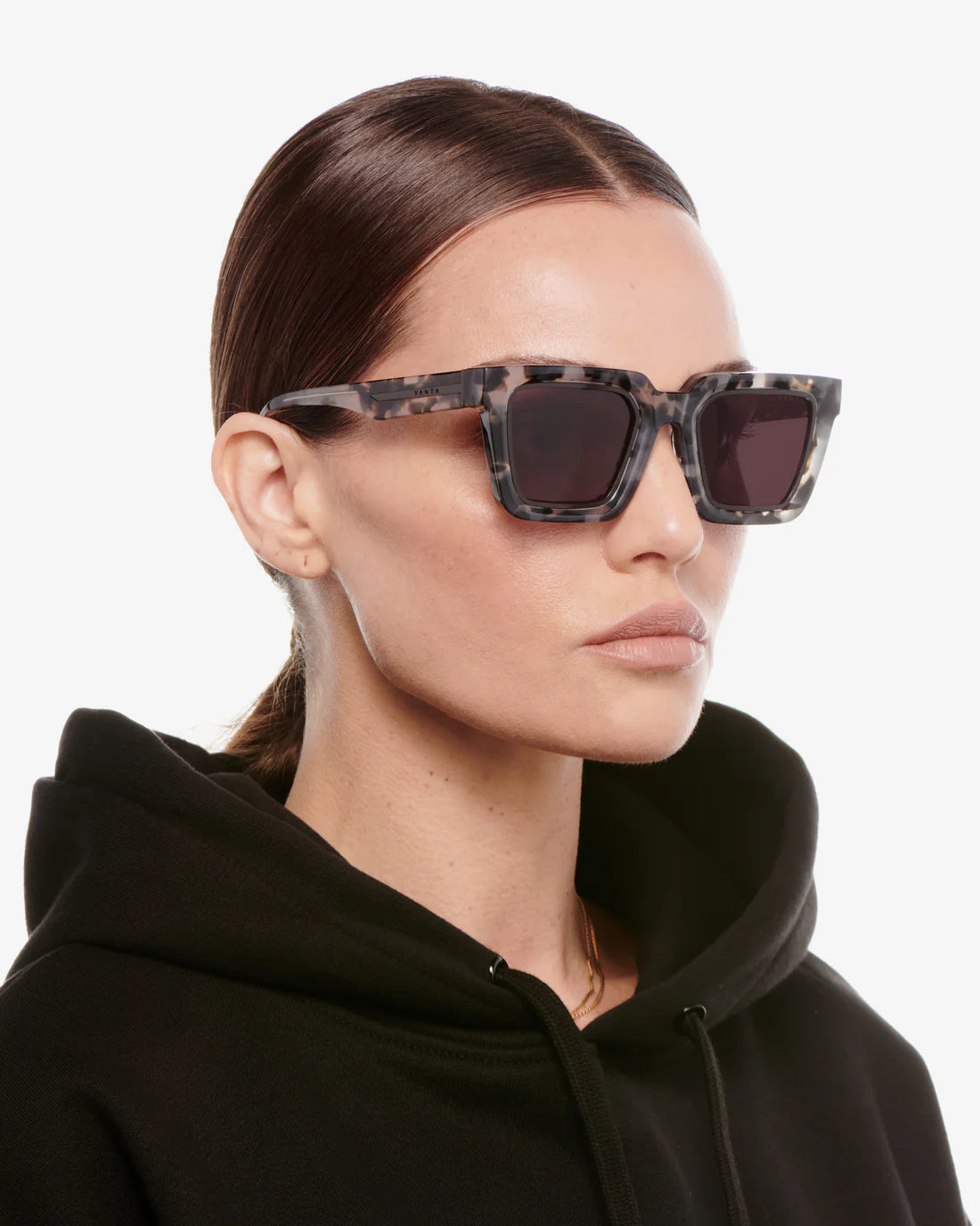 VANTA Gamma Sunglasses for Men & Women - Tortoise & Black Metal Frame UV Protection - Perfect for Outdoor Sports, Driving, and Beach Activities