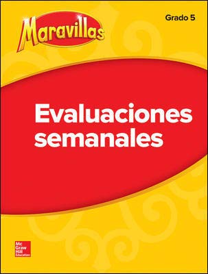 Lectura Maravillas Weekly Student Assessment Workbook - Grade 5 Elementary Core Reading (Spanish Edition) | Perfect for Homeschooling & Classroom Learning