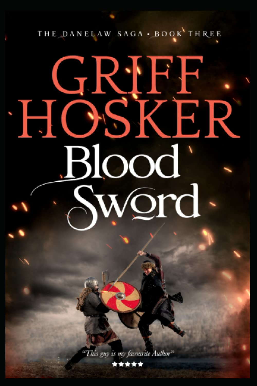 Blood Sword (Danelaw Saga) - Viking Inspired Medieval Replica Sword for Collectors & Cosplay | Perfect for LARP, Historical Reenactments & Display