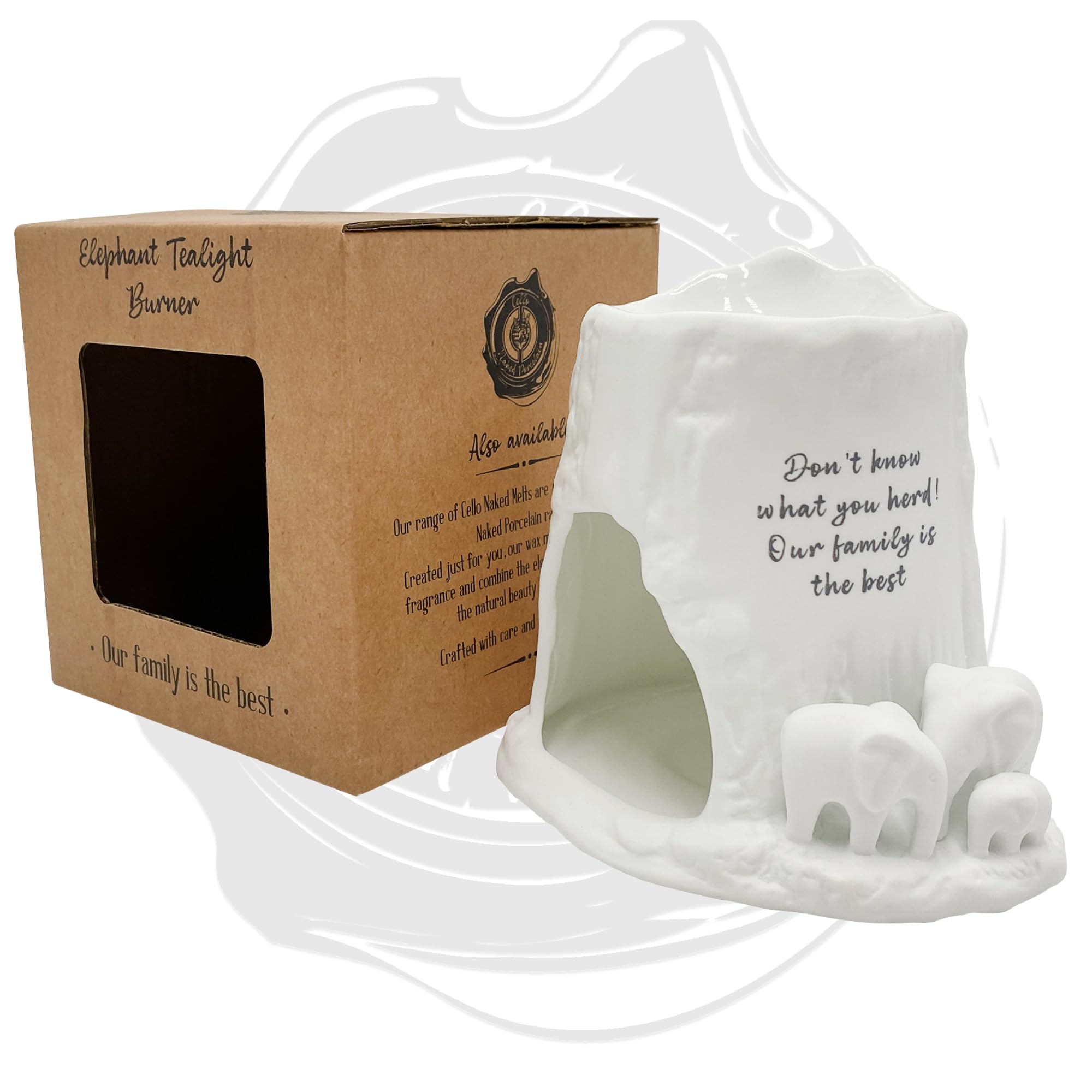 Elegant Candle Holder - Elephant Tealight Burner for Home Decor, Gifts & Romantic Ambiance | Perfect for Weddings, Parties & Relaxation