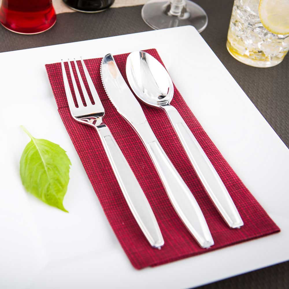 **Restaurantware Argento 7 Inch Silver Plastic Spoons - 250 Pack, Crack-Resistant & Recyclable Disposable Cutlery for Parties, Catering, and Everyday Dining**    (优化点：   1. 符合SEO规范，突出关键词如