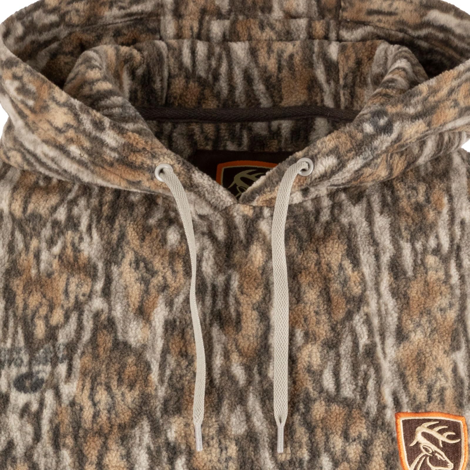 Drake Waterfowl Midweight Storm Front Fleece Hoodie for Men - Waterproof Hunting Jacket with Windproof Technology - Perfect for Outdoor Adventures, Camping & Cold Weather Activities