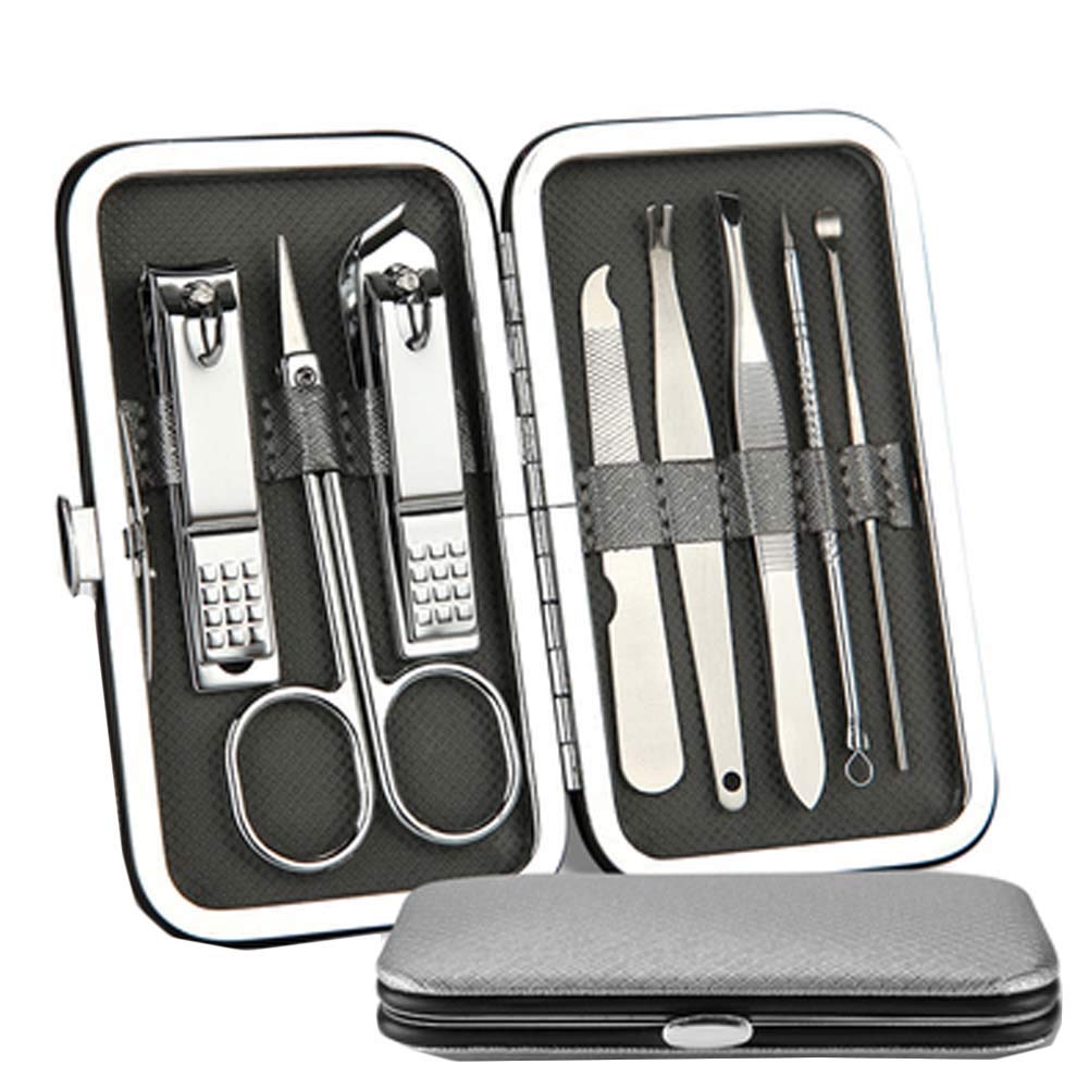 Professional Stainless Steel Cuticle Nippers & Nail Clippers Set - Precision Manicure Pedicure Tools for Salon & Home Use - Perfect for Nail Care, Grooming & DIY Beauty