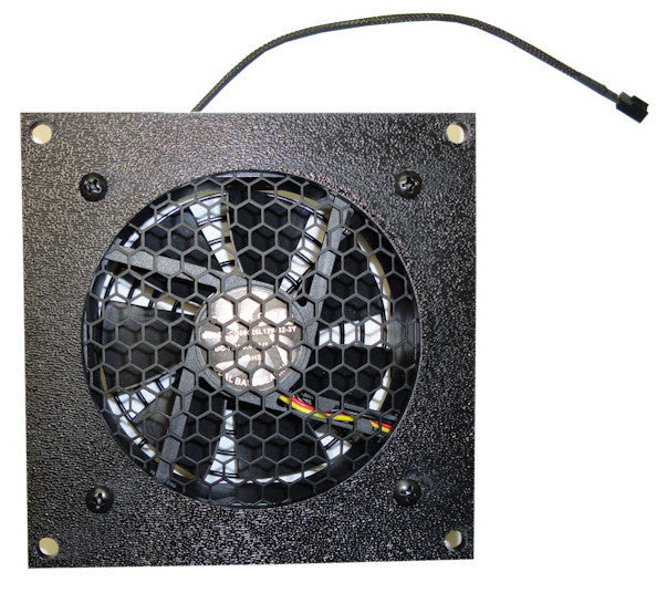 CG CabCool 901 Single 92mm Cabinet Cooling Fan Kit - Quiet Cooling Solution for Home Theaters, Gaming PCs & AV Cabinets - Perfect for Electronics Ventilation & Temperature Control