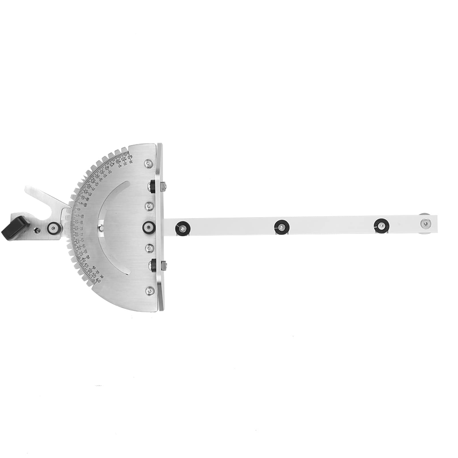**Precision Aluminum Miter Gauge for Table Saw & Band Saw - Craftsman Woodworking Angle System - Perfect for Router Tables & DIY Projects**