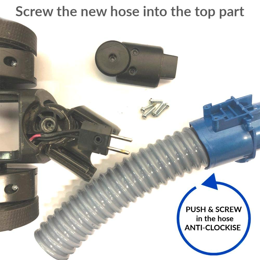 VAX Blade Stick Cordless Vacuum Floor Head Hose Attachment - Replacement Tube Pipe Tool for Easy Cleaning Under Furniture & Tight Spaces