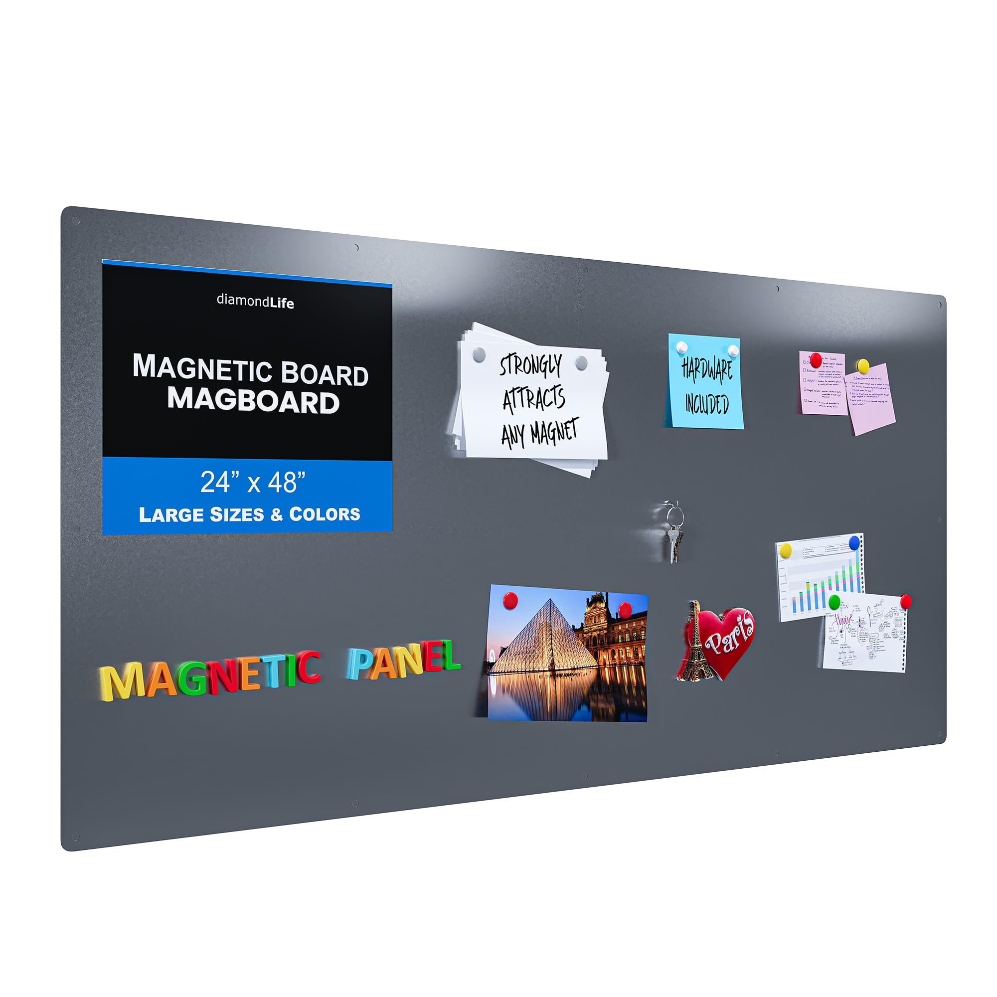 Diamond Life Magnetic Memo & Vision Board - 24