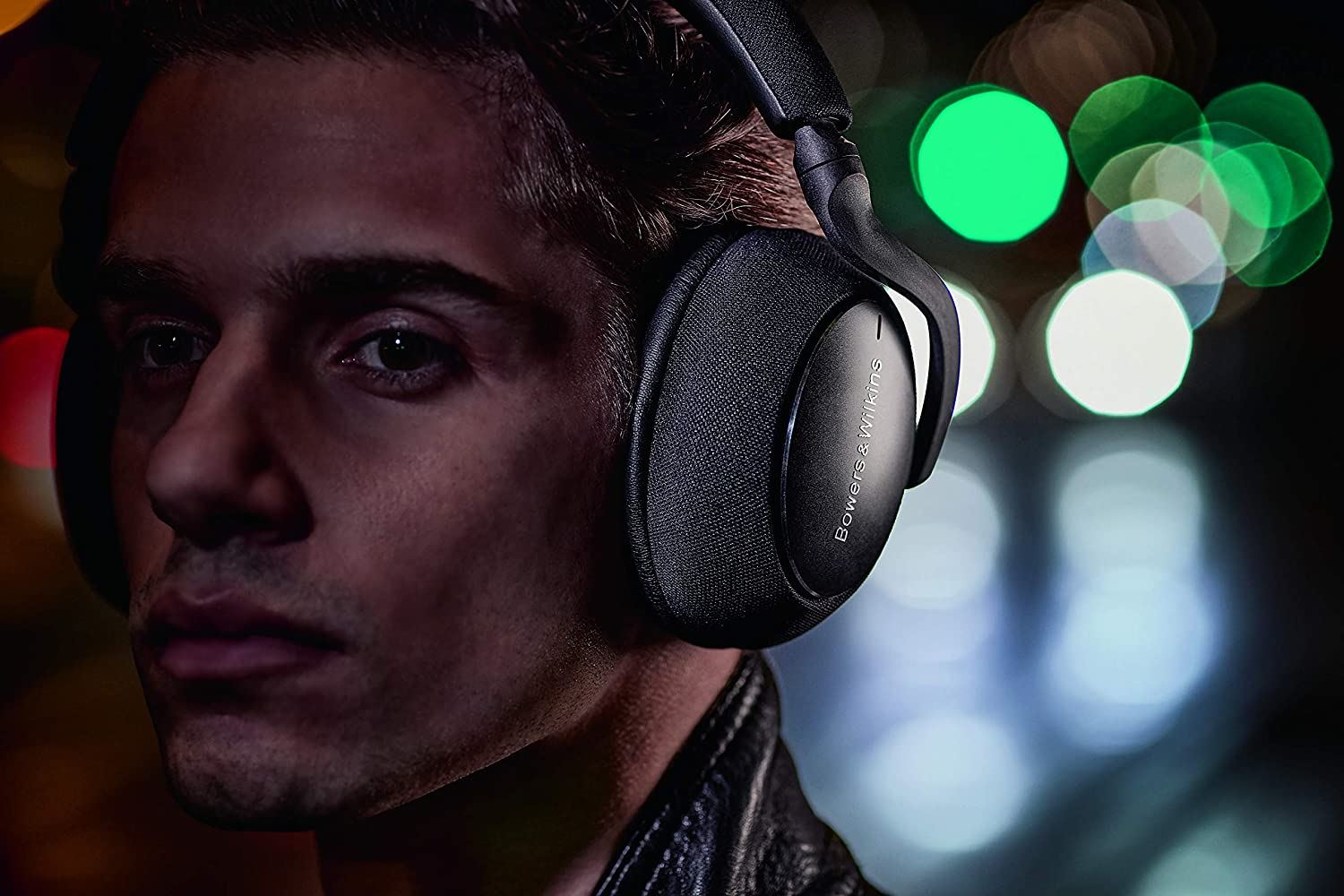 Bowers & Wilkins PX7 Wireless Over-Ear Headphones with Active Noise Cancellation - Premium Sound for Travel, Work & Home Entertainment