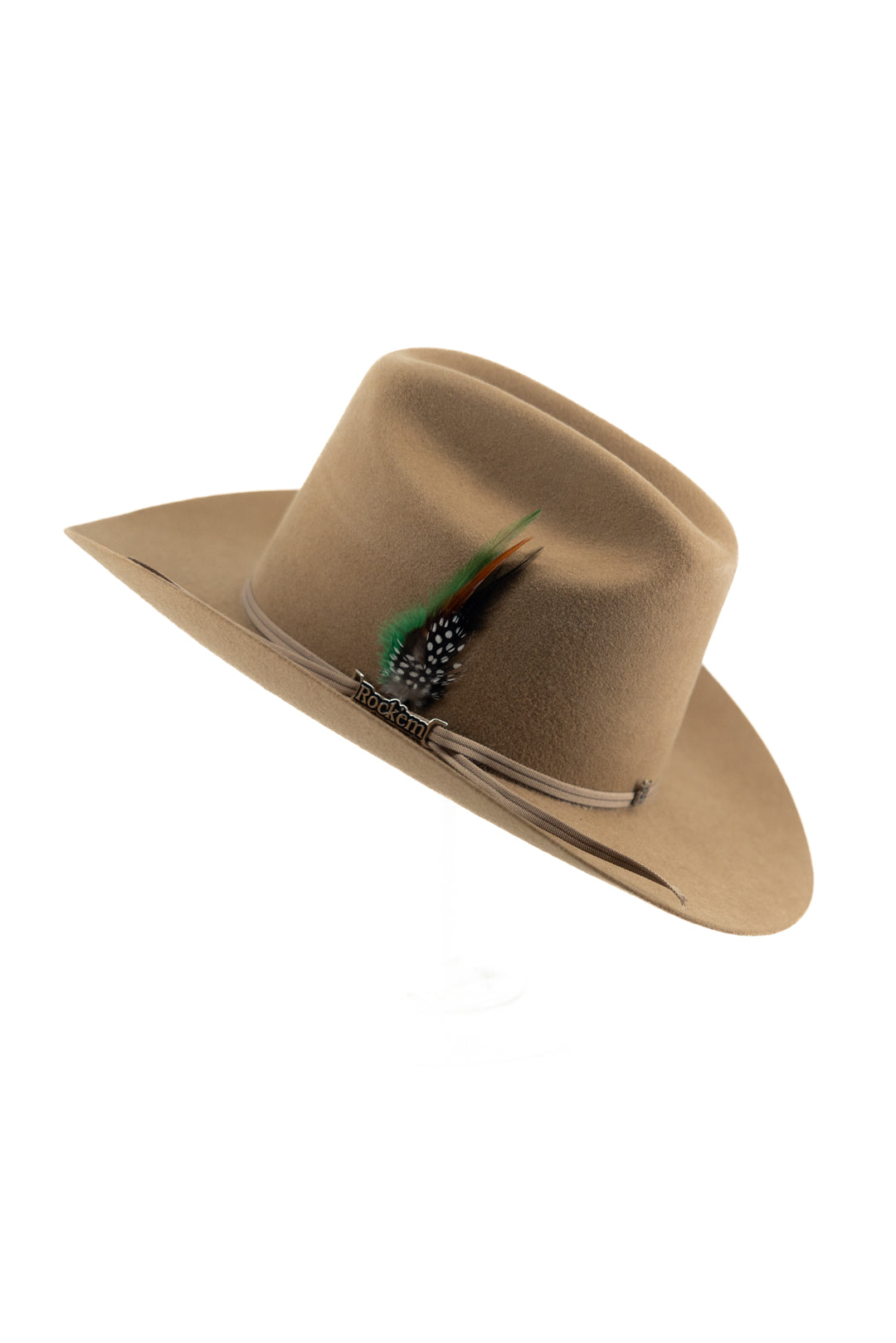 Rock'em 4X Patron Sinaloa Felt Cowboy Hat for Men - Premium Quality Western Style Hat for Rodeo, Country Music Festivals & Outdoor Adventures