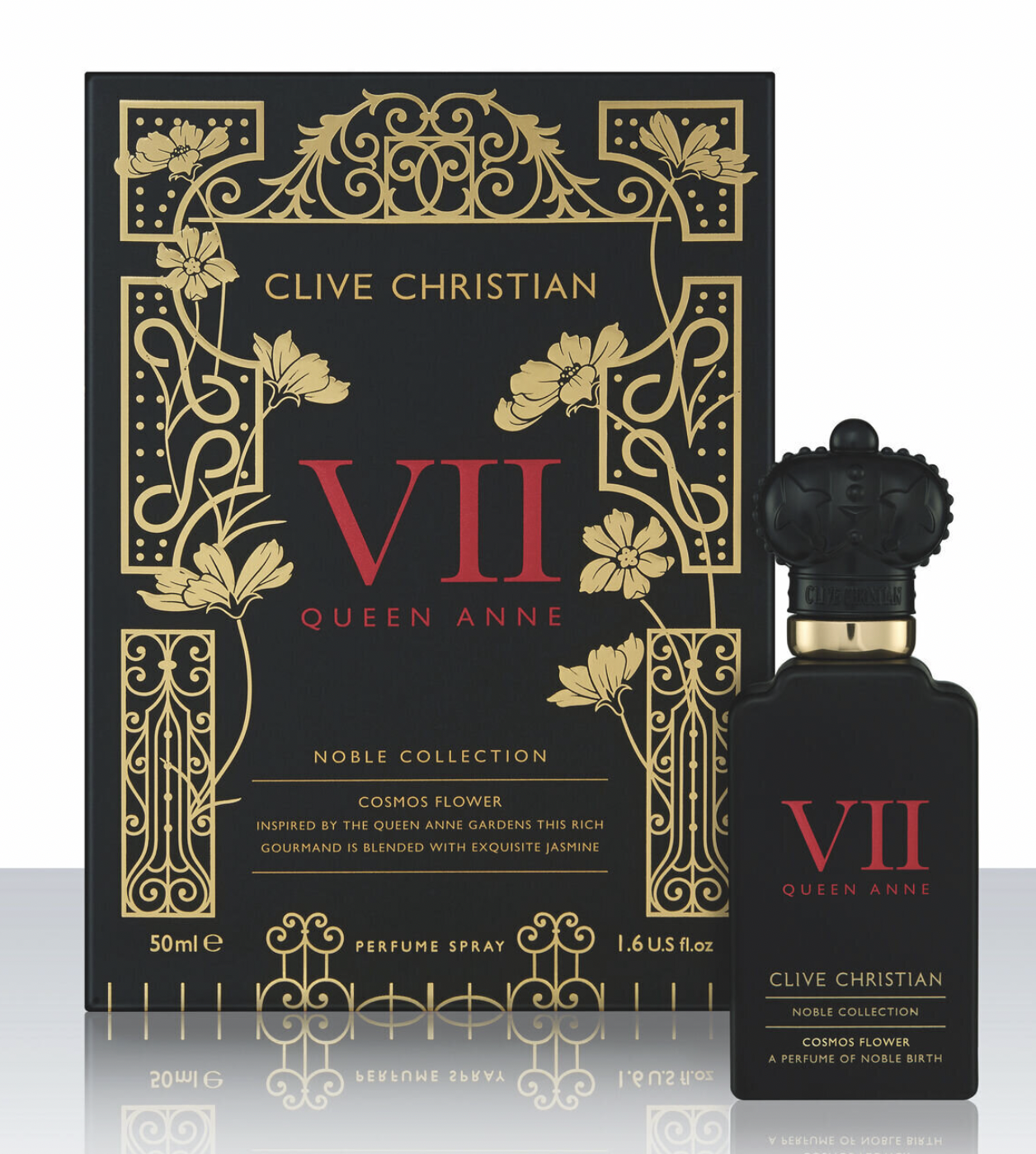 Clive Christian Noble VII Cosmos Flower 50ML EDP Spray for Women - Luxury Floral Perfume for Evening Events & Special Occasions