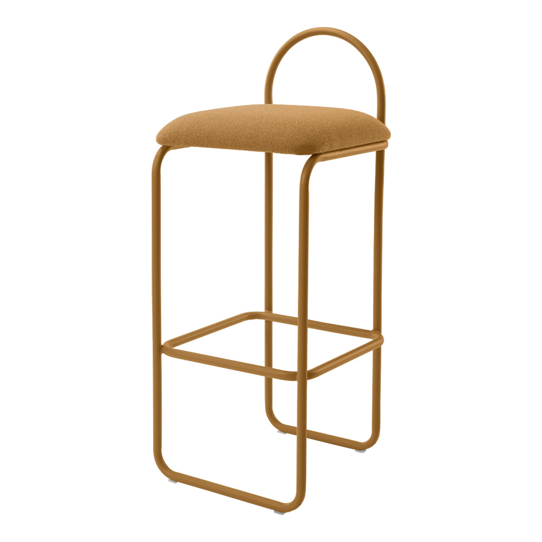 AYTM Angui Bar Stool - Modern Counter Height Bar Chair for Kitchen, Dining & Home Decor - Adjustable Swivel Seat with Metal Frame - Perfect for Breakfast Bars, Islands & Pub Tables