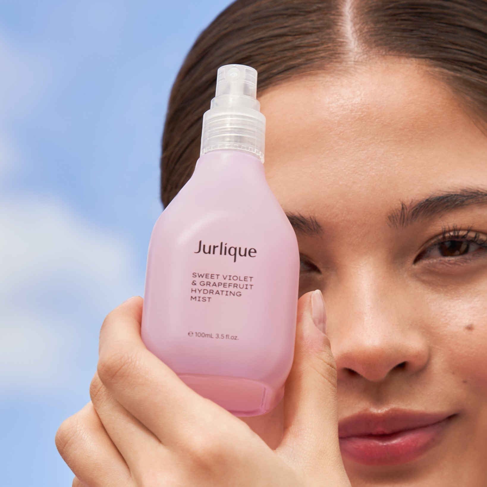 Sweet Violet & Grapefruit Hydrating Face Mist Spray - Refreshing Facial Toner for Dry Skin, Natural Skincare with Antioxidants - Perfect for Travel, Gym & Daily Hydration Routine