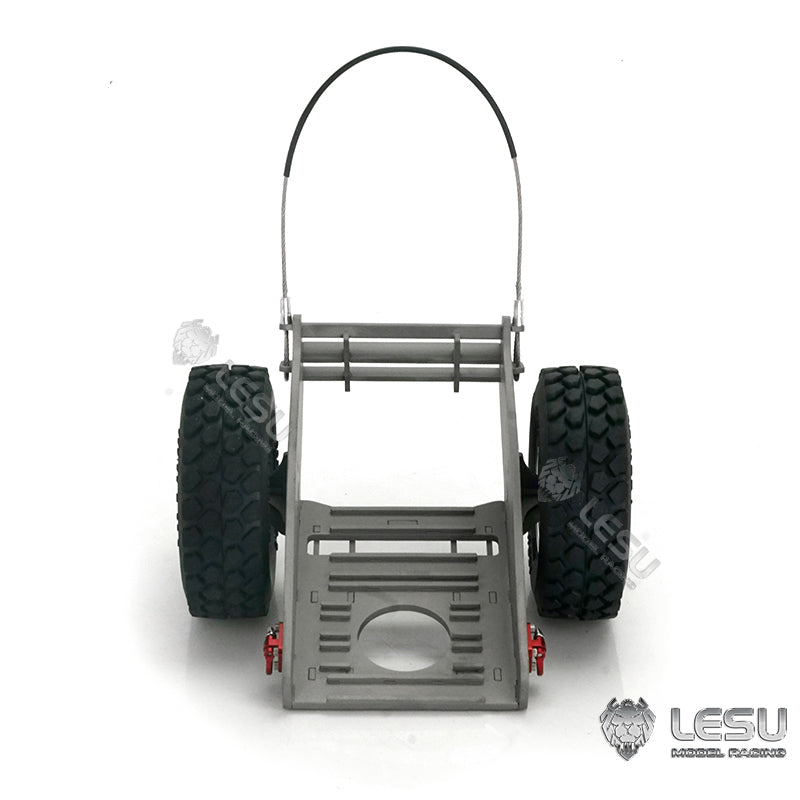 1/14 Scale LESU PC360 Metal Hydraulic RC Excavator with Painted Bucket, Trailer, Scarifier, Compactor & Crusher - 3-Section Arm for Construction Simulation & Professional RC Hobbyists