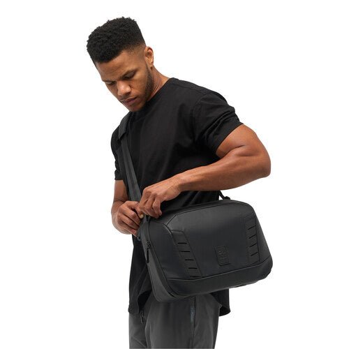 Nomatic McKinnon Camera Messenger Bag 13L - Waterproof & Durable DSLR Camera Bag for Photographers - Perfect for Travel, Hiking & Everyday Use (Black)