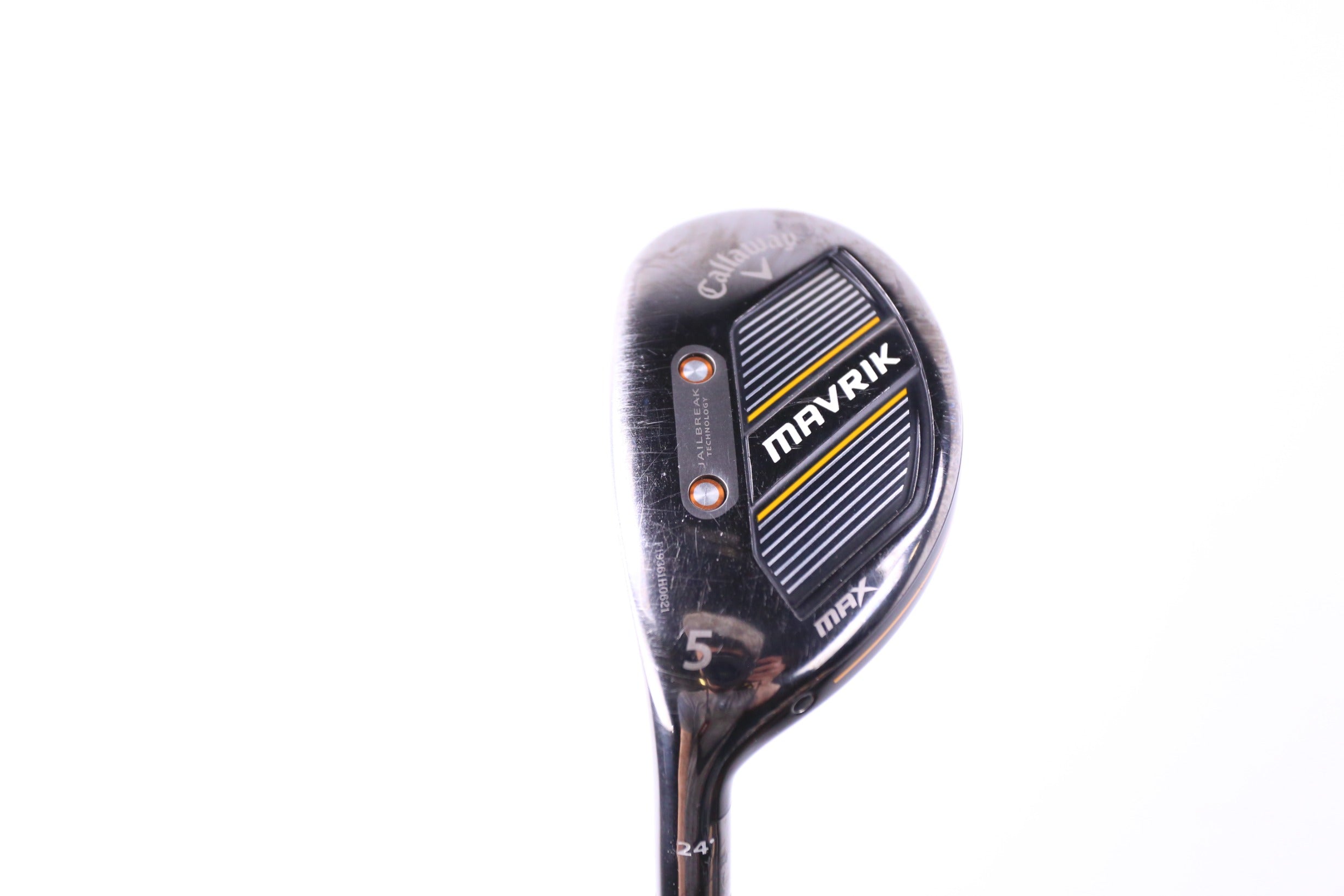 Used Callaway Mavrik Max 5H Hybrid Golf Club - Left Handed, 24 Degrees, Regular Flex - Perfect for High Handicap Players & Senior Golfers